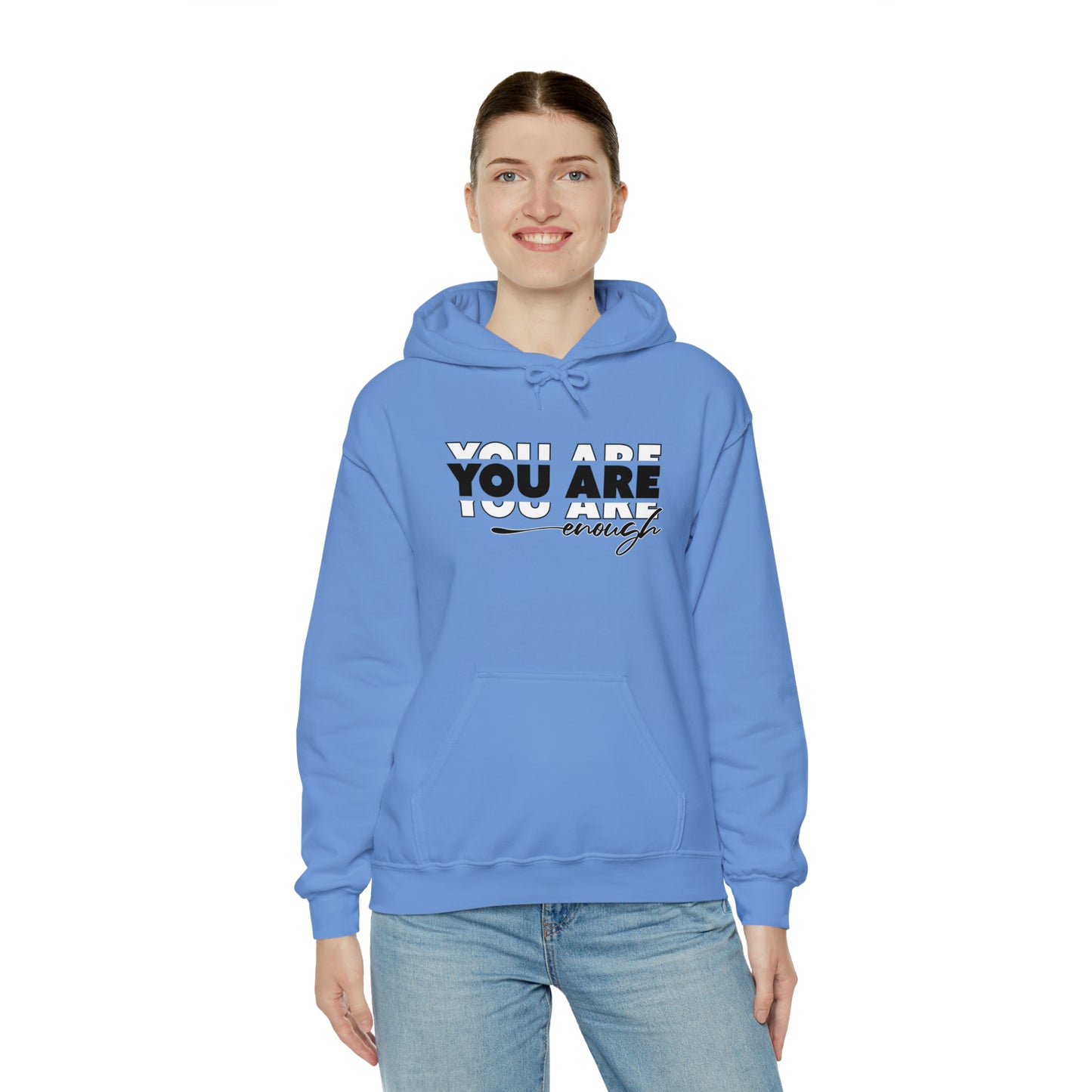 You Are Enough - Unisex Heavy Blend™ Hooded Sweatshirt