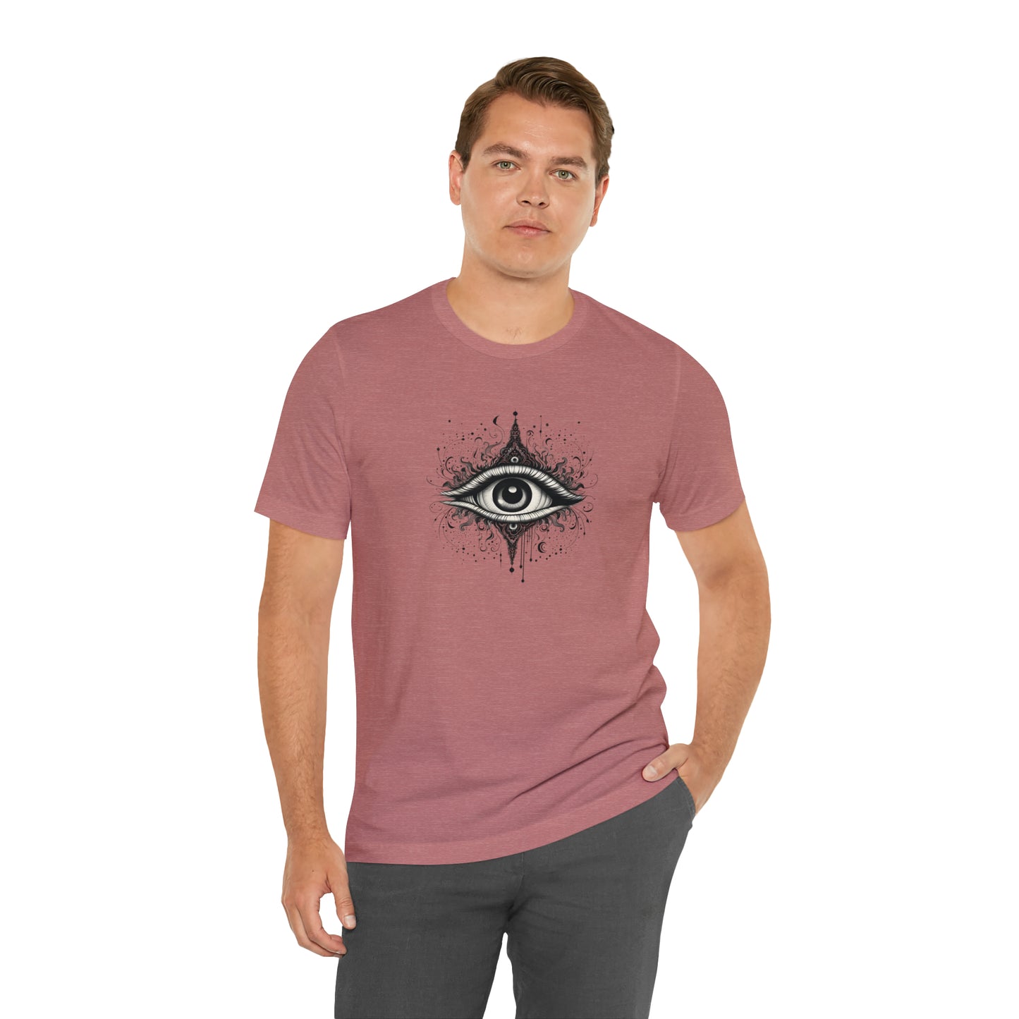 Vision is the Art of Seeing What is Invisible - Unisex Jersey Short Sleeve Tee