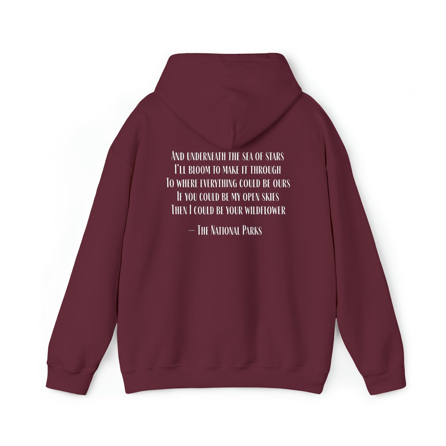Open Skies and Wildflowers - Unisex Heavy Blend™ Hooded Sweatshirt