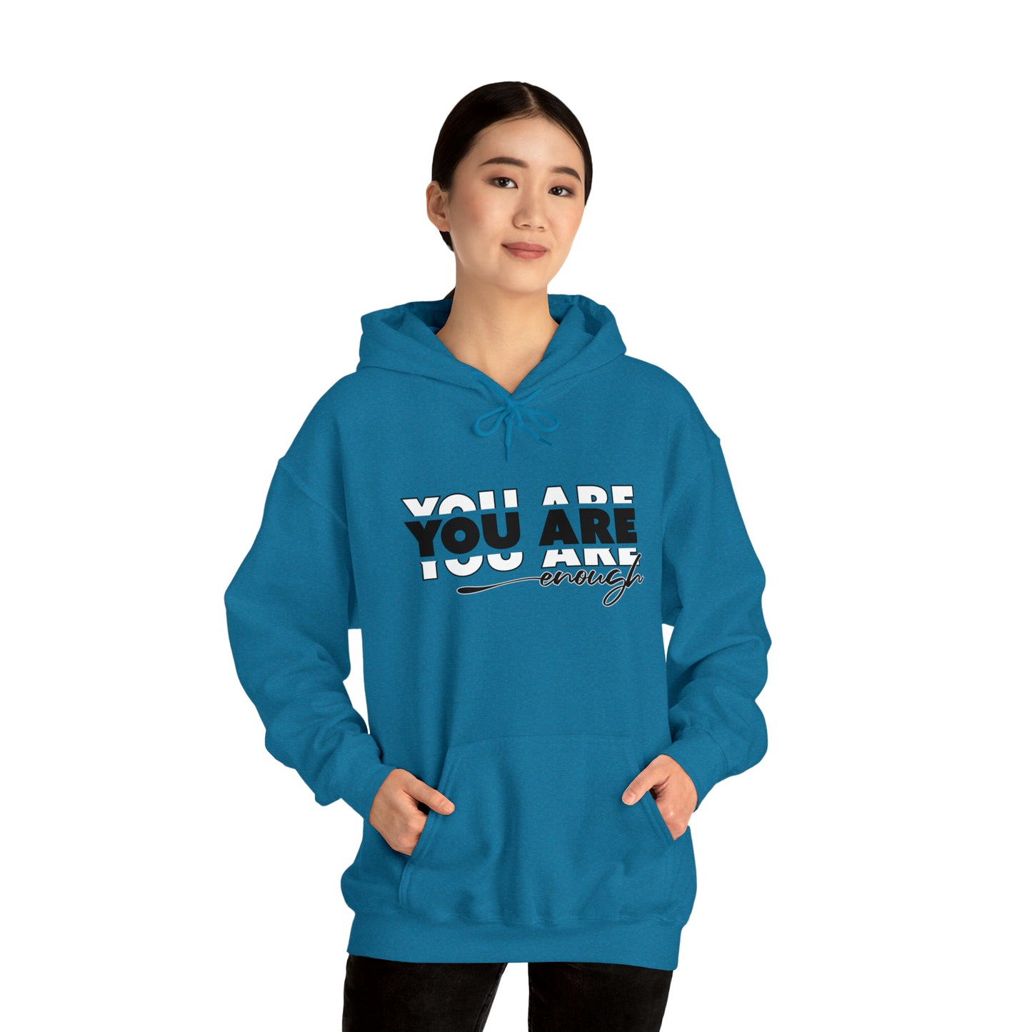 You Are Enough - Unisex Heavy Blend™ Hooded Sweatshirt