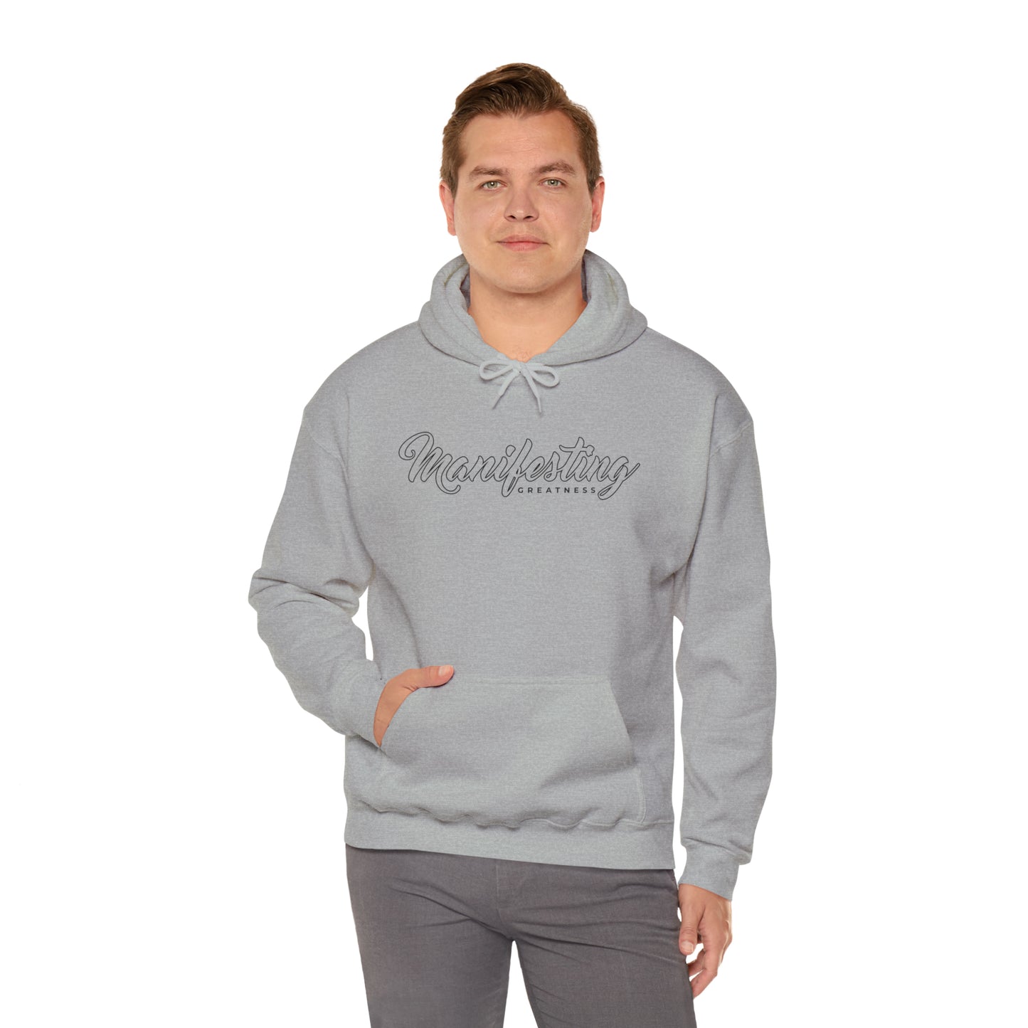 Manifesting Greatness - Unisex Heavy Blend™ Hooded Sweatshirt