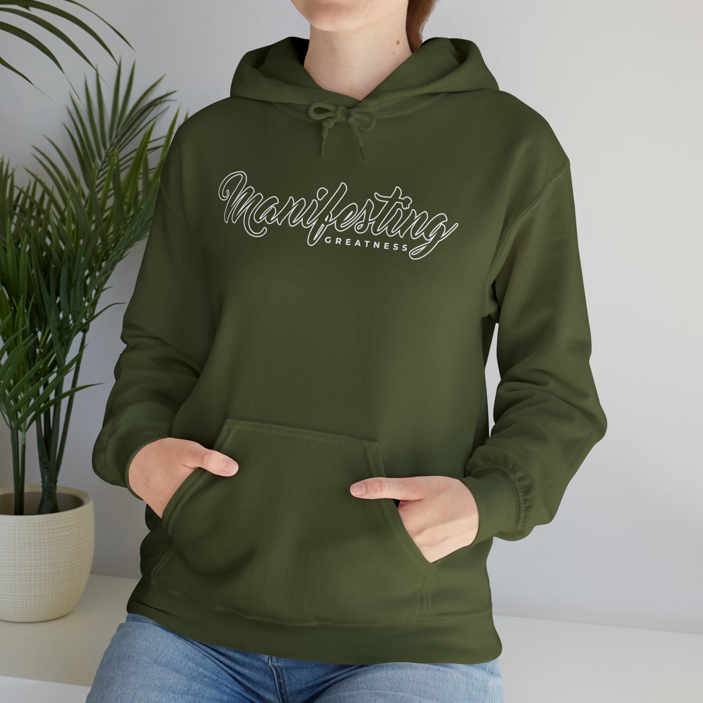 Manifesting Greatness - Unisex Heavy Blend™ Hooded Sweatshirt
