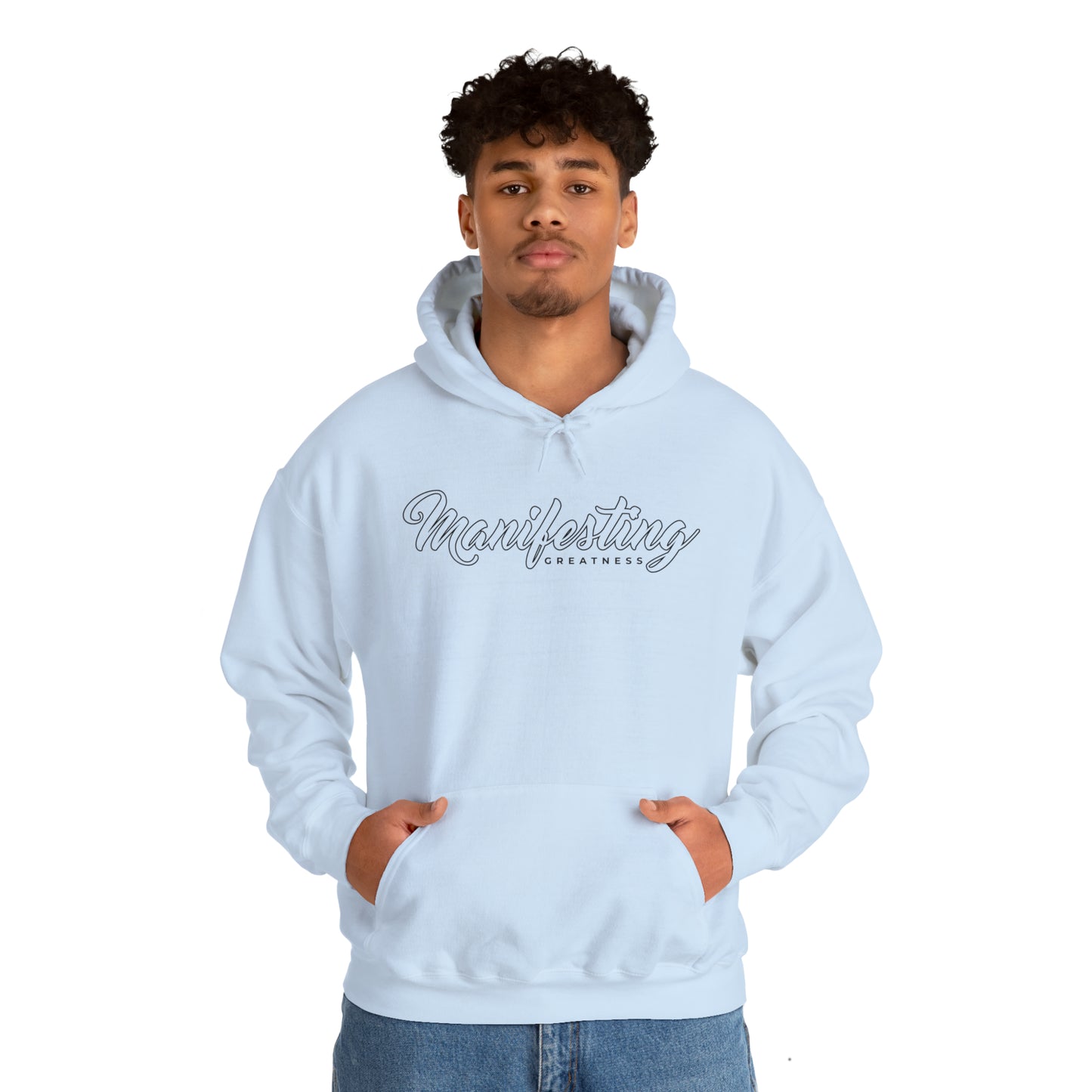Manifesting Greatness - Unisex Heavy Blend™ Hooded Sweatshirt