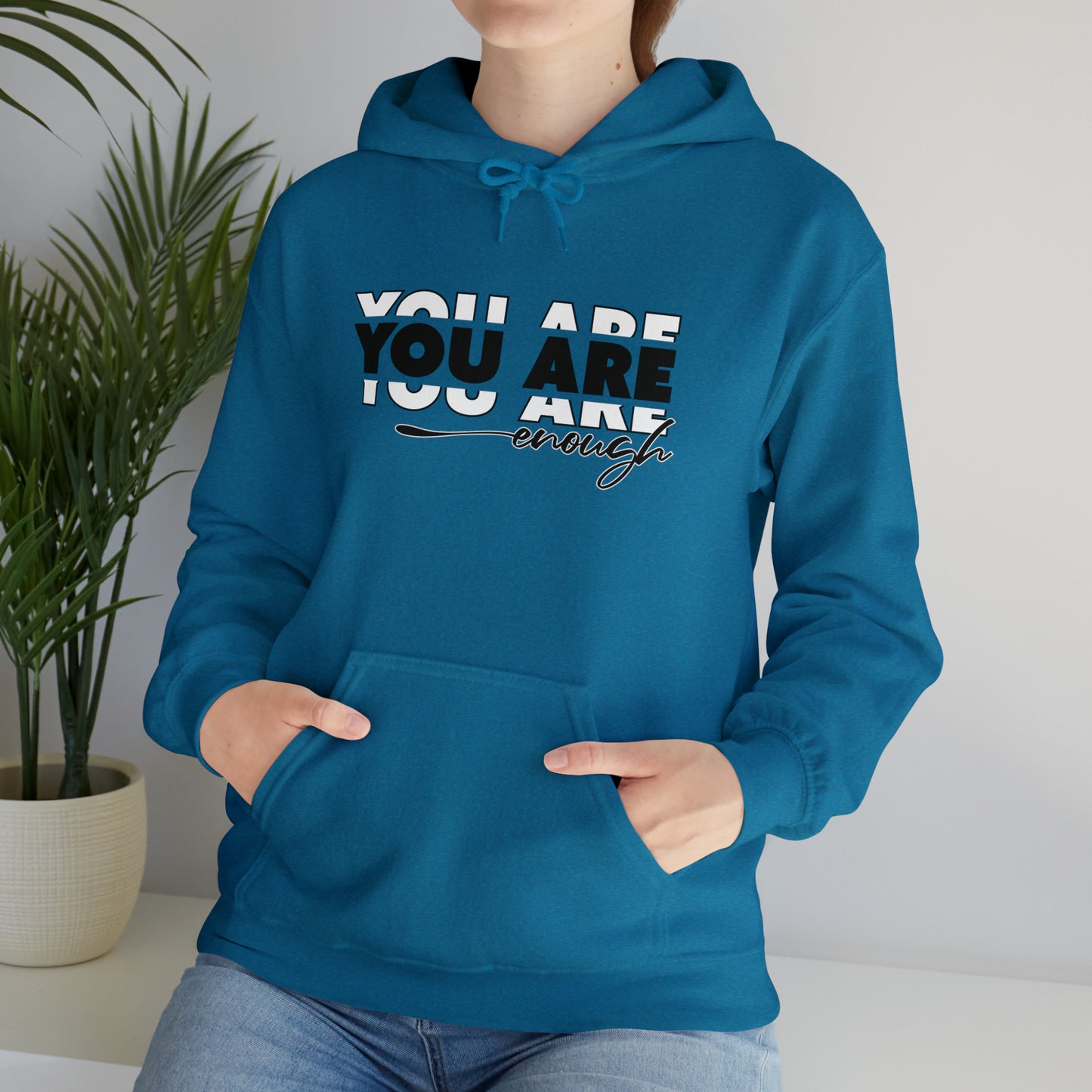 You Are Enough - Unisex Heavy Blend™ Hooded Sweatshirt