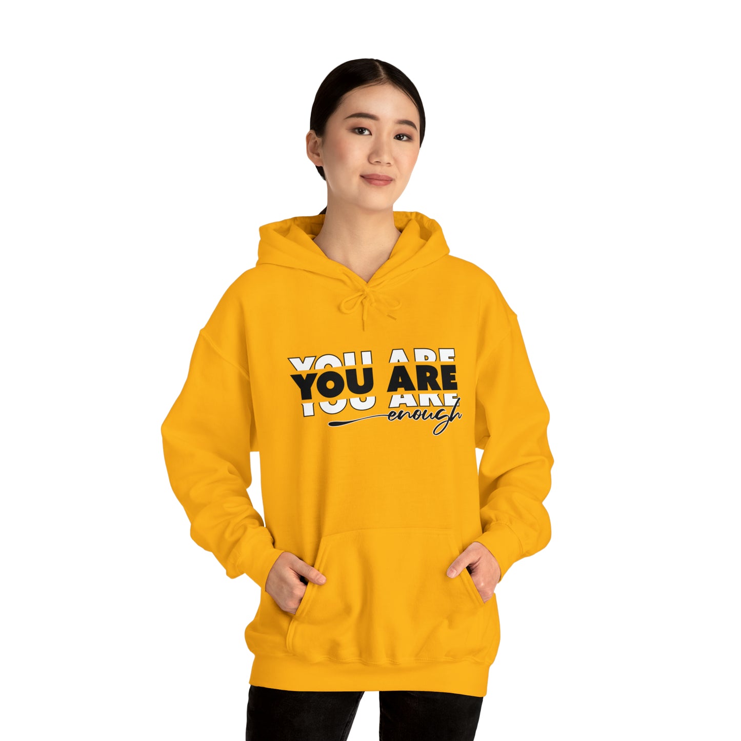 You Are Enough - Unisex Heavy Blend™ Hooded Sweatshirt