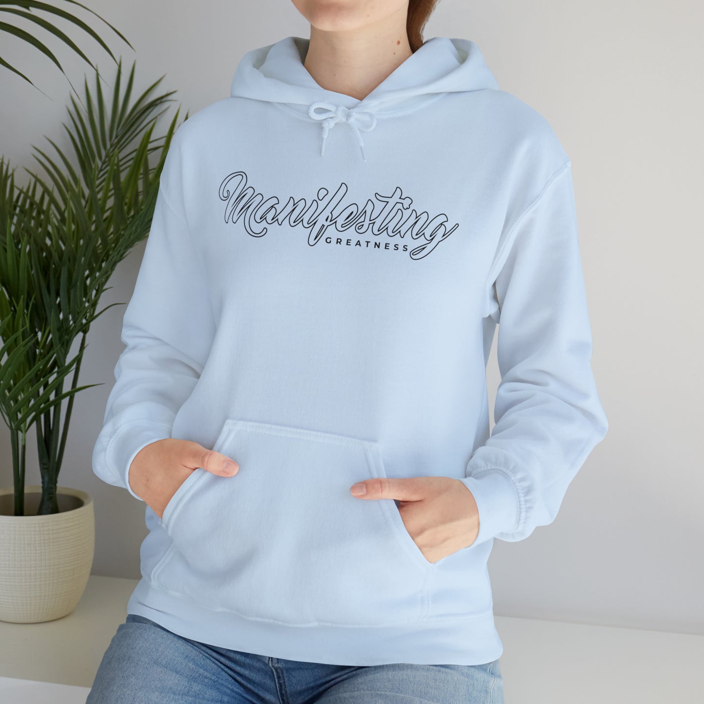 Manifesting Greatness - Unisex Heavy Blend™ Hooded Sweatshirt