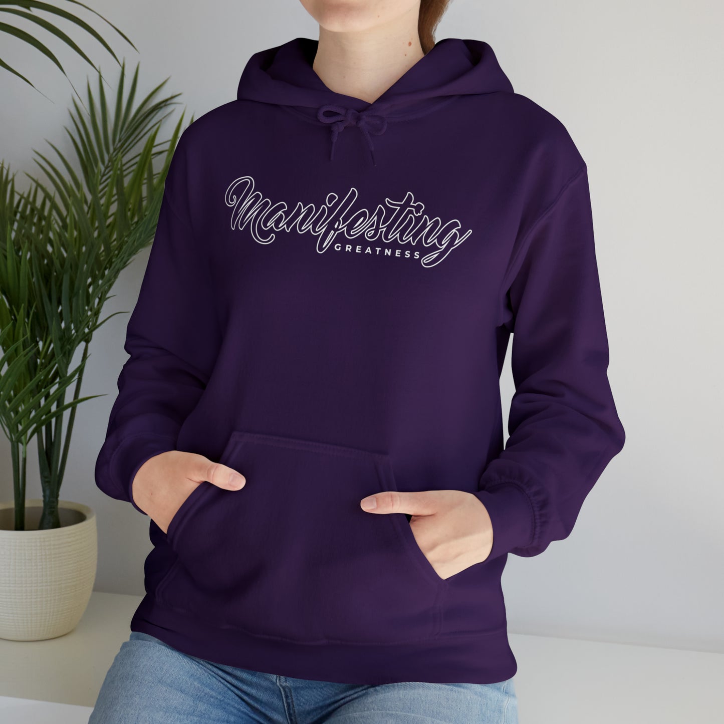 Manifesting Greatness - Unisex Heavy Blend™ Hooded Sweatshirt