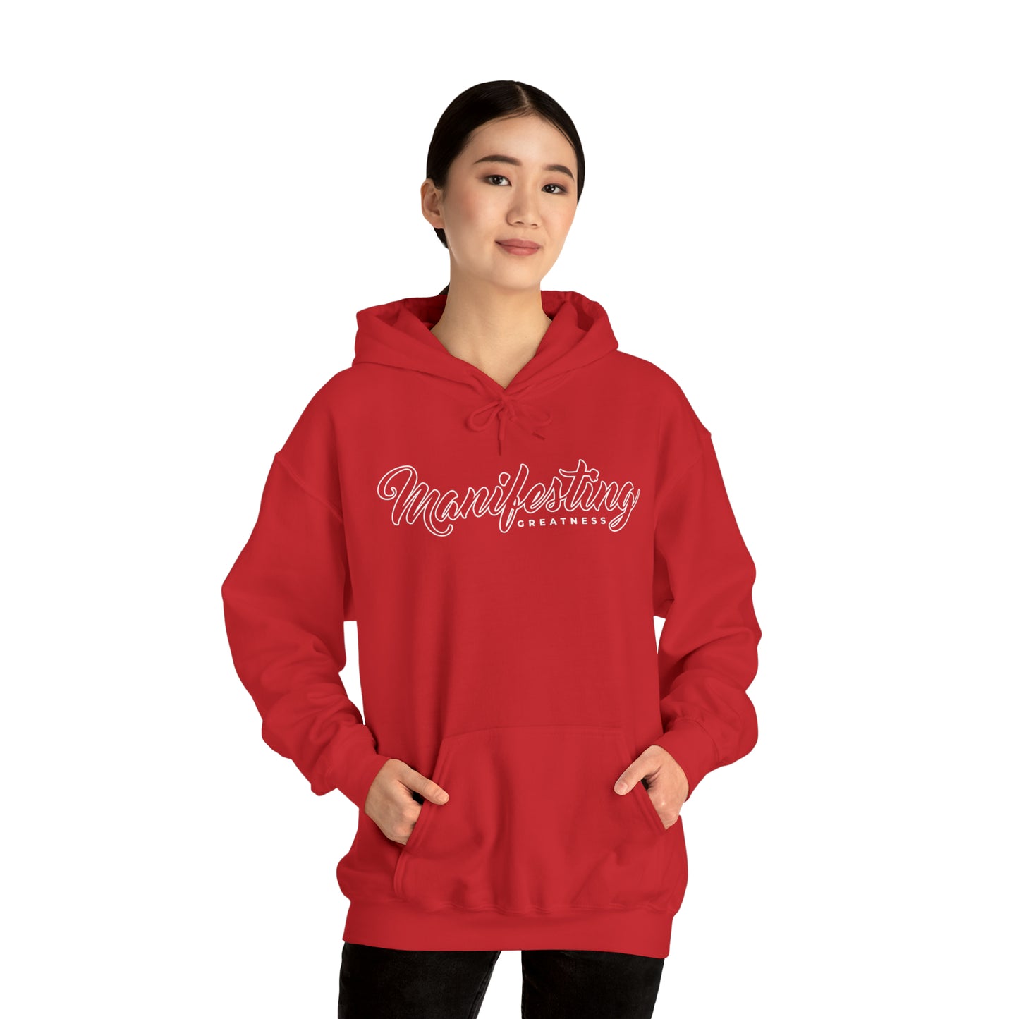 Manifesting Greatness - Unisex Heavy Blend™ Hooded Sweatshirt