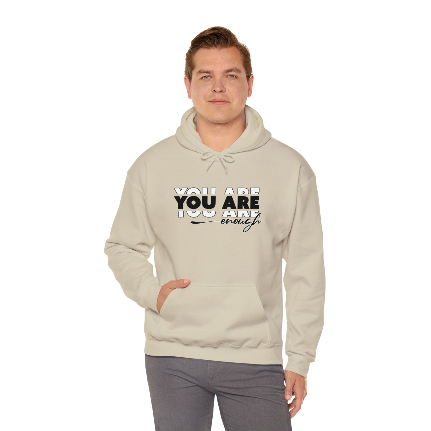 You Are Enough - Unisex Heavy Blend™ Hooded Sweatshirt