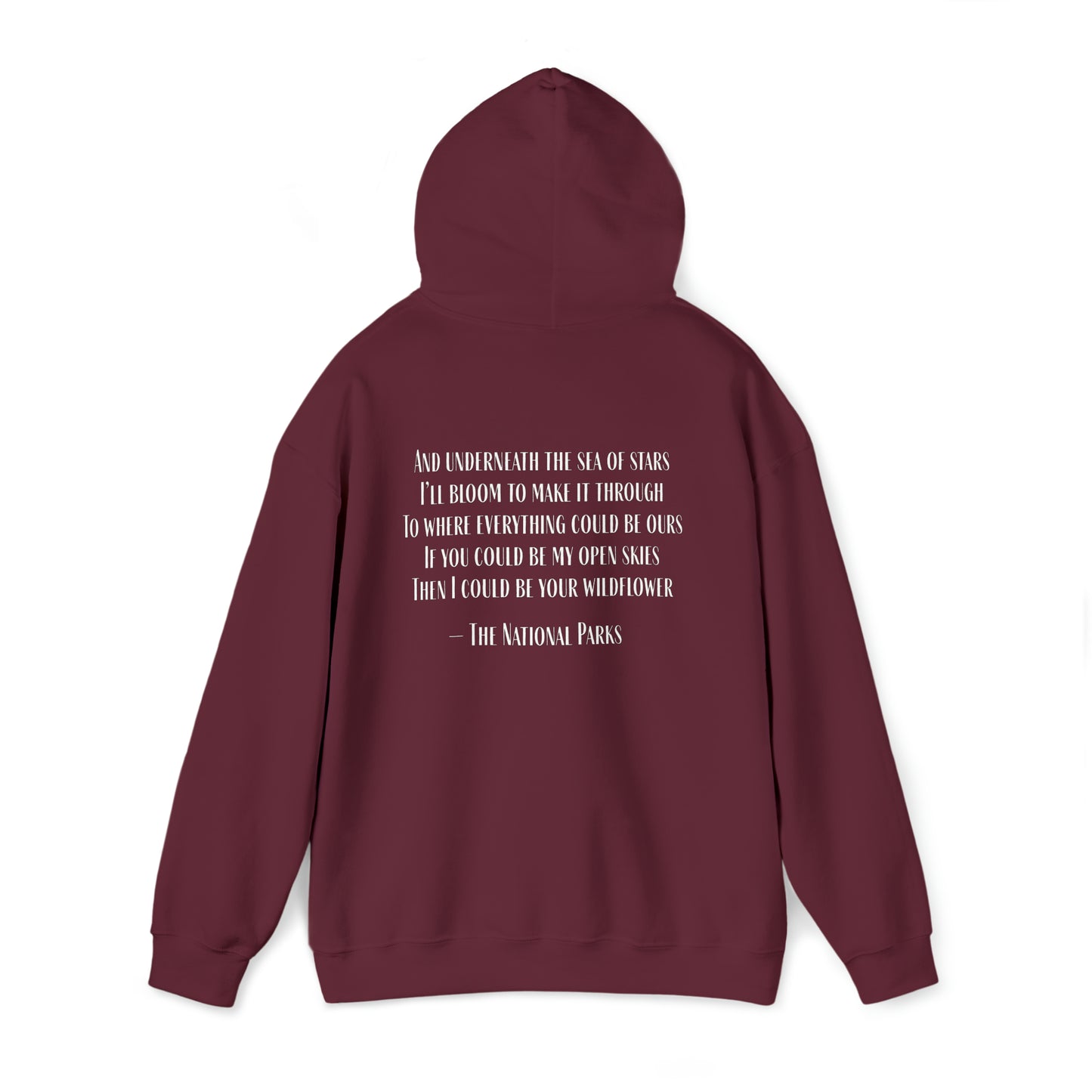 Open Skies and Wildflowers - Unisex Heavy Blend™ Hooded Sweatshirt
