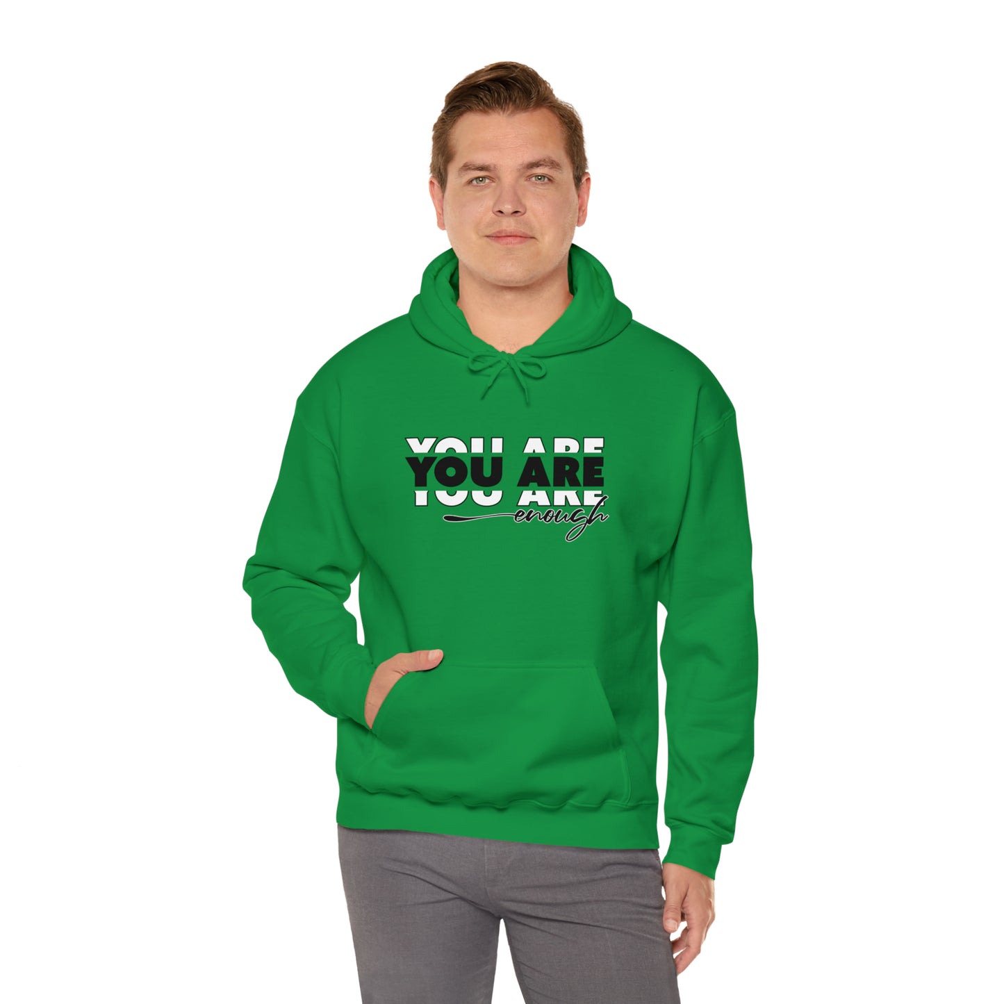 You Are Enough - Unisex Heavy Blend™ Hooded Sweatshirt