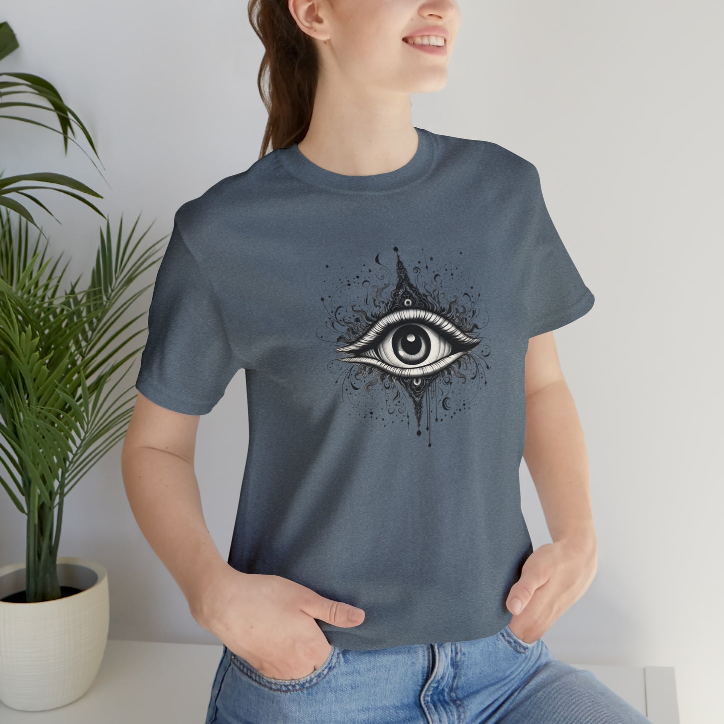 Vision is the Art of Seeing What is Invisible - Unisex Jersey Short Sleeve Tee