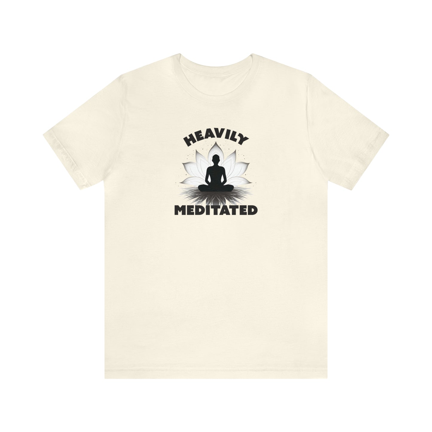 Heavily Meditated - Light Colors - Unisex Jersey Short Sleeve Tee