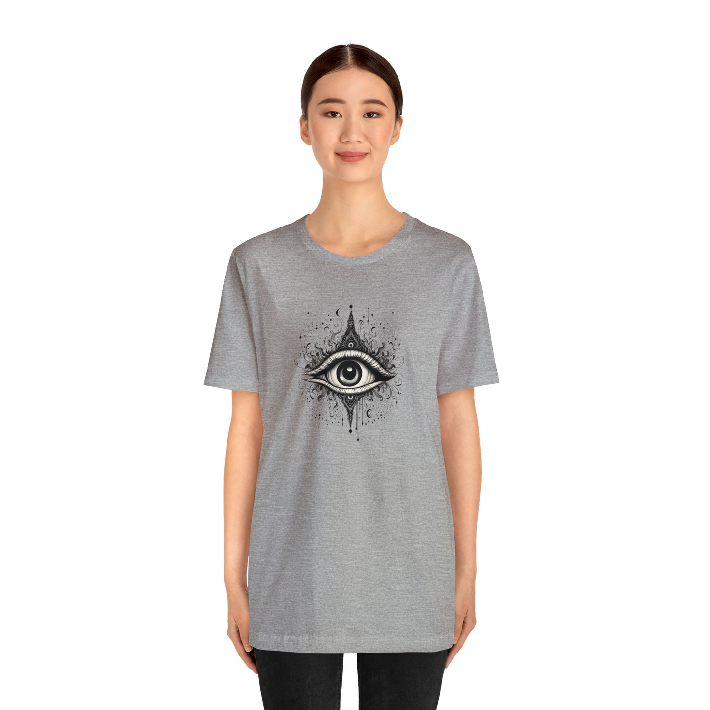 Vision is the Art of Seeing What is Invisible - Unisex Jersey Short Sleeve Tee