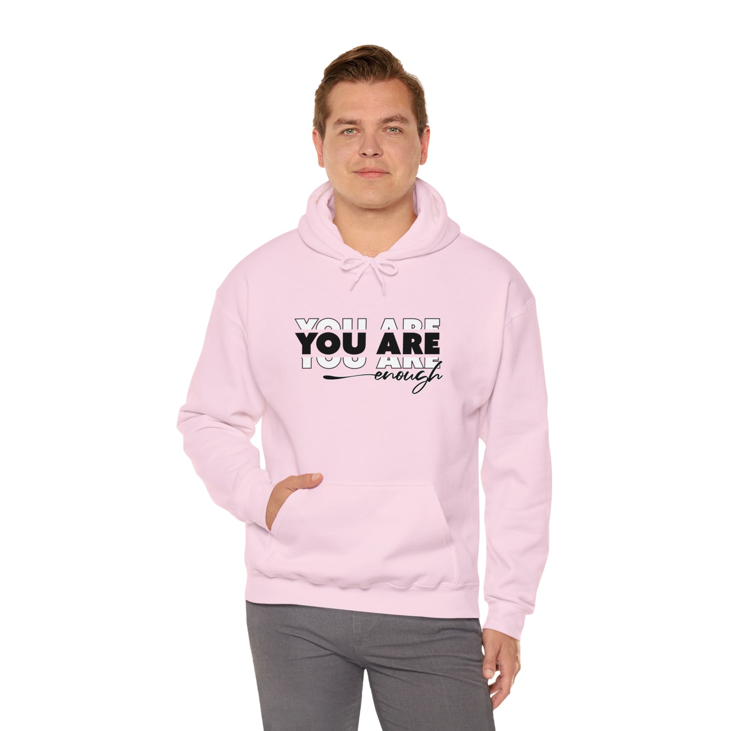 You Are Enough - Unisex Heavy Blend™ Hooded Sweatshirt