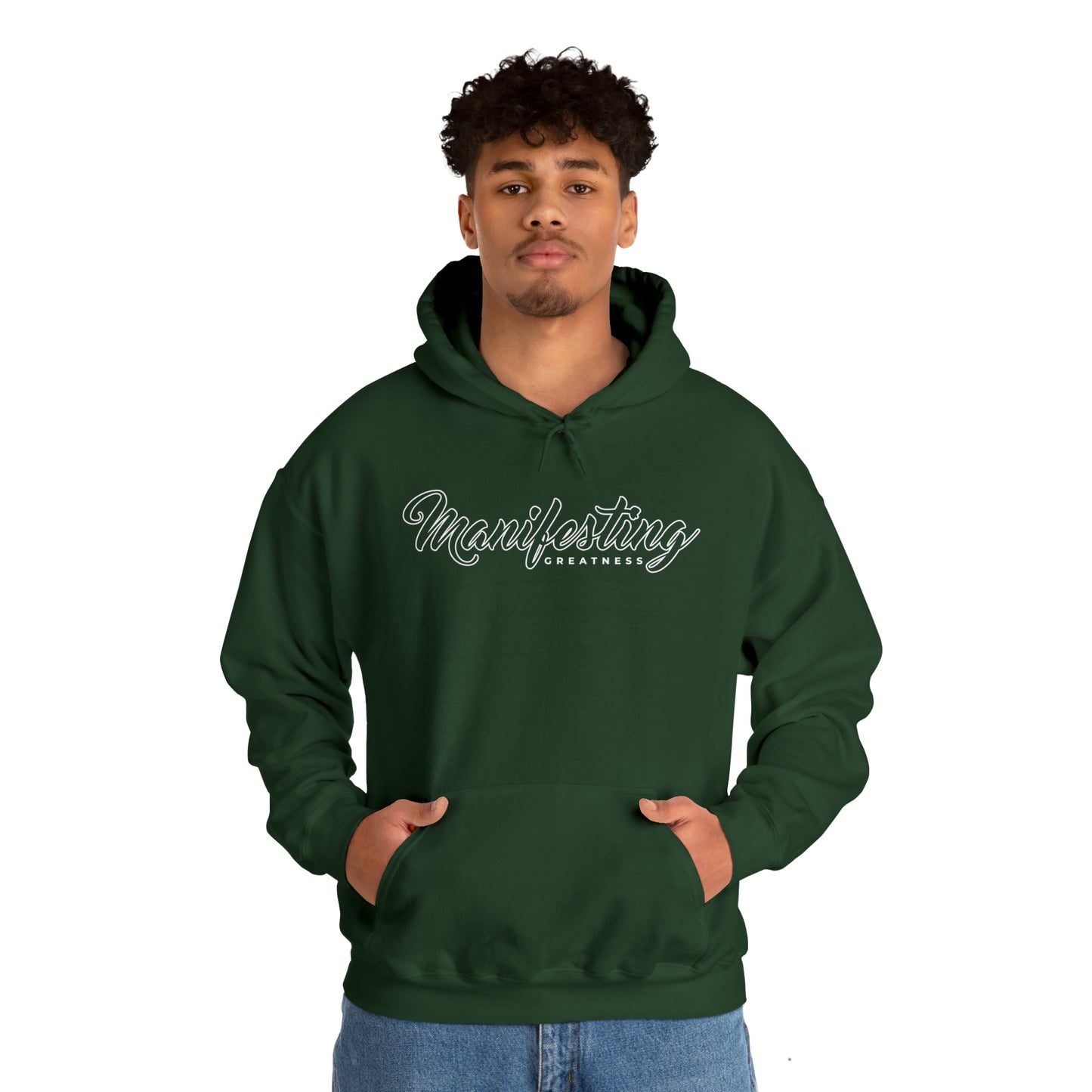 Manifesting Greatness - Unisex Heavy Blend™ Hooded Sweatshirt