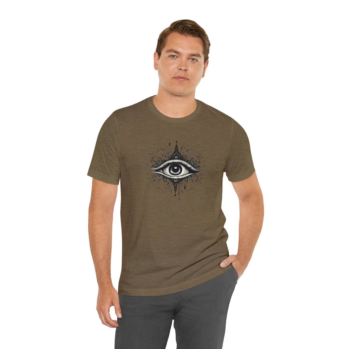 Vision is the Art of Seeing What is Invisible - Unisex Jersey Short Sleeve Tee