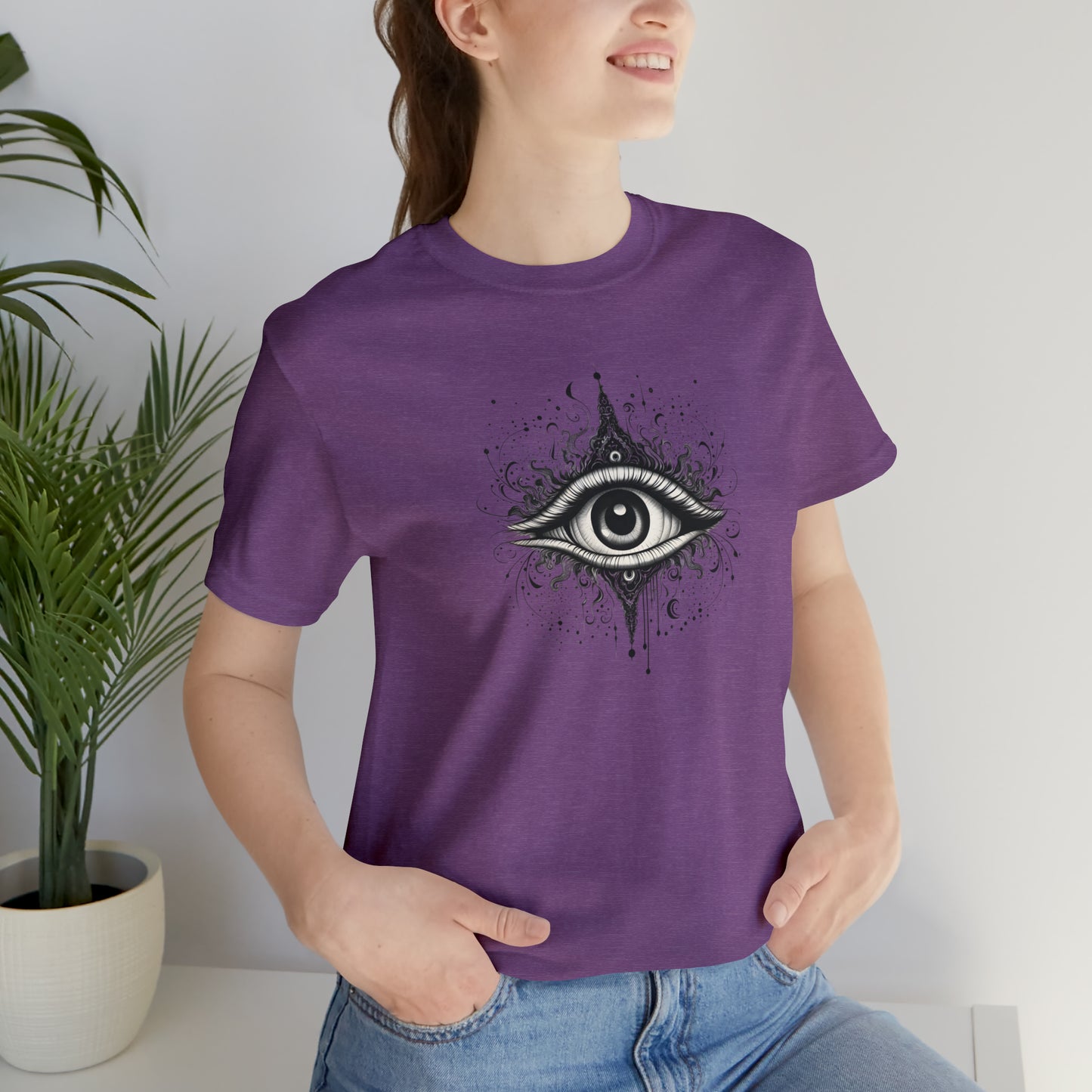 Vision is the Art of Seeing What is Invisible - Unisex Jersey Short Sleeve Tee