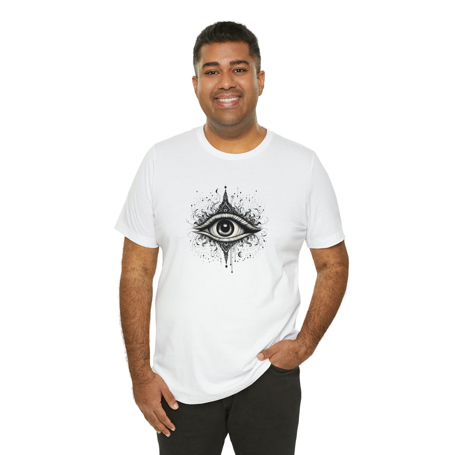 Vision is the Art of Seeing What is Invisible - Unisex Jersey Short Sleeve Tee