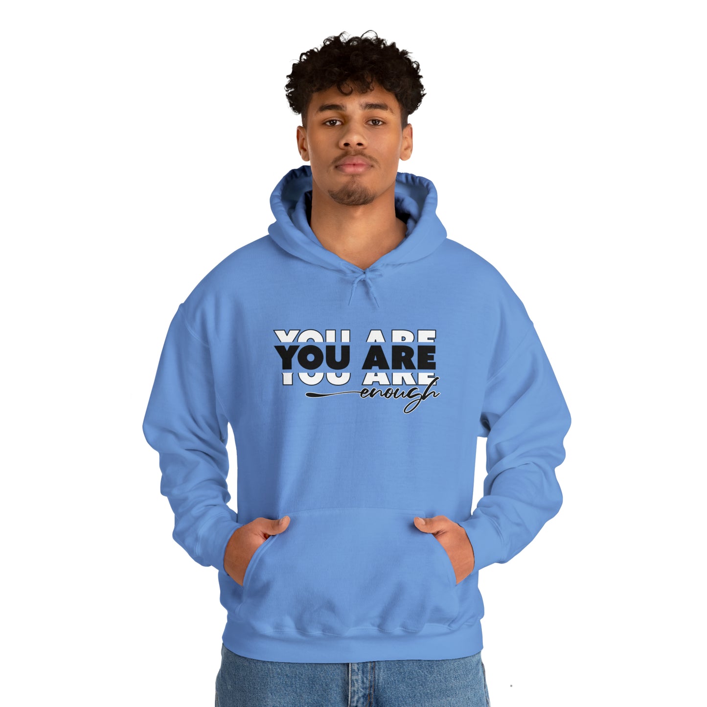 You Are Enough - Unisex Heavy Blend™ Hooded Sweatshirt