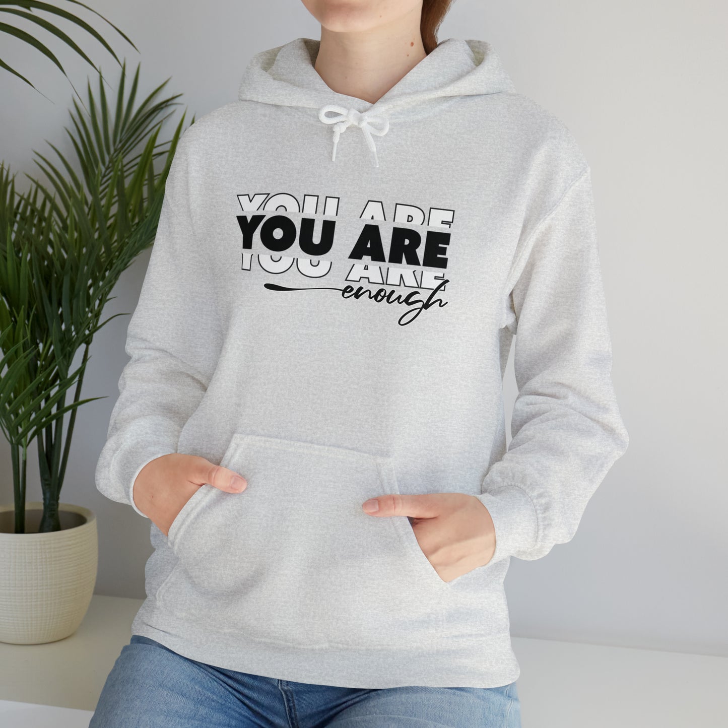 You Are Enough - Unisex Heavy Blend™ Hooded Sweatshirt
