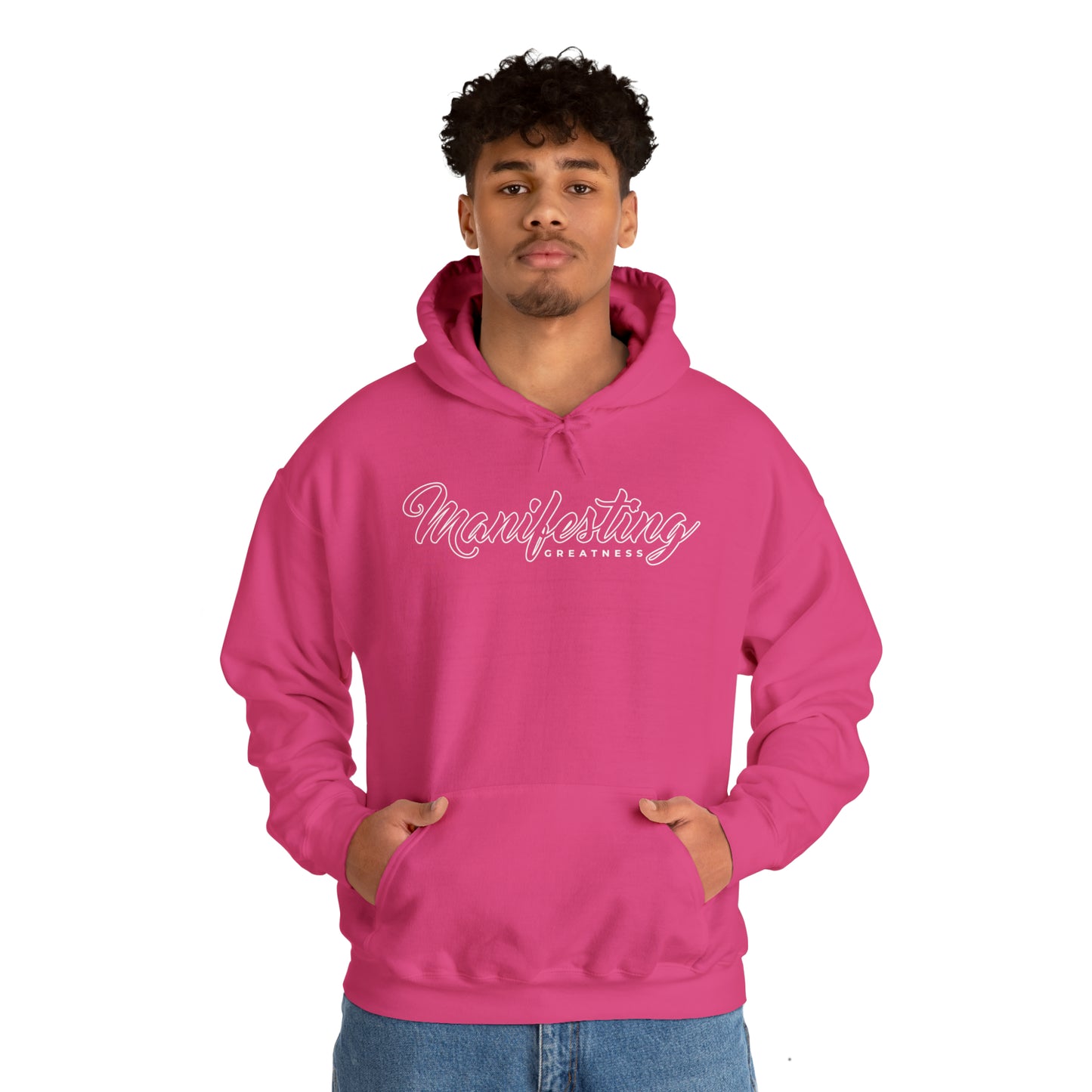 Manifesting Greatness - Unisex Heavy Blend™ Hooded Sweatshirt