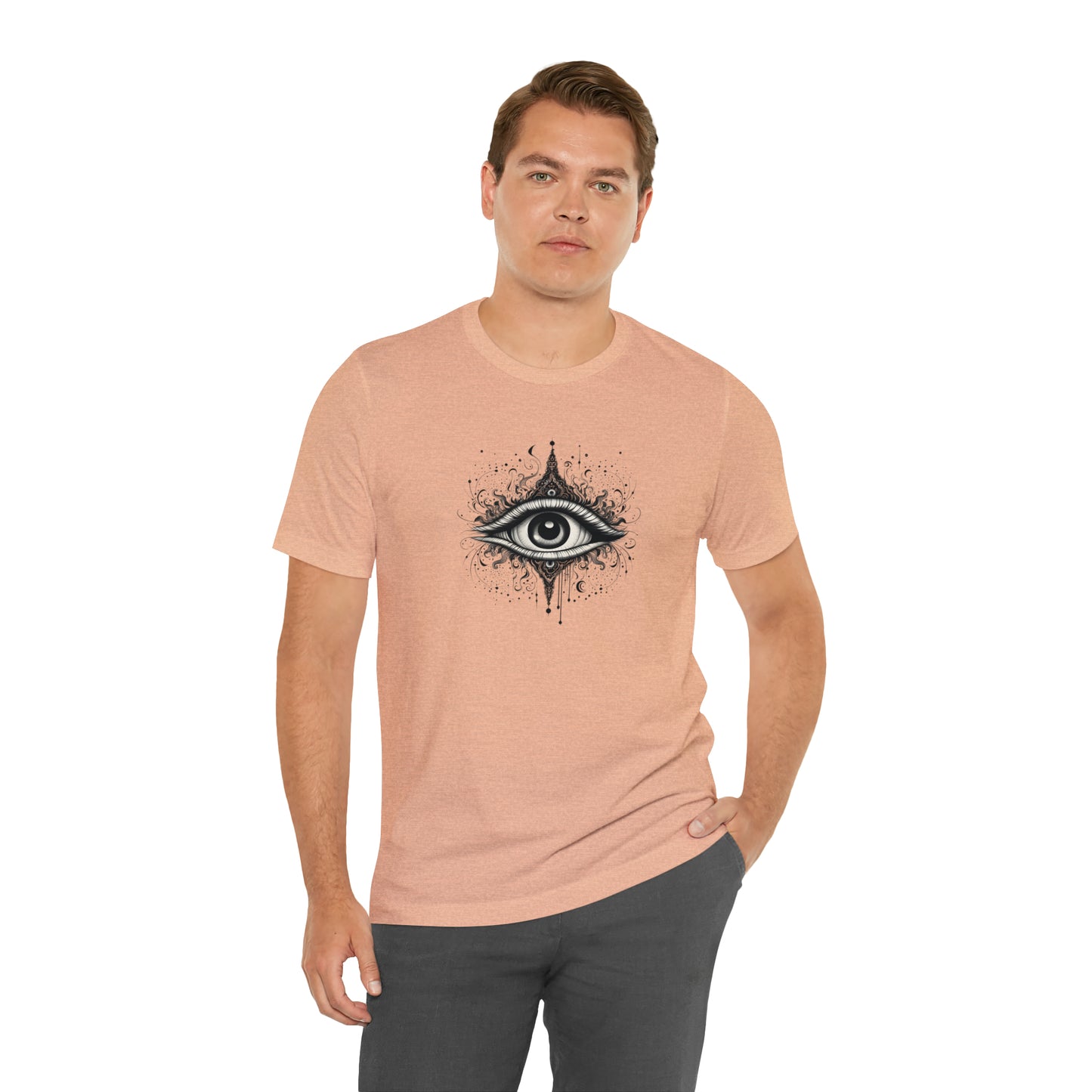 Vision is the Art of Seeing What is Invisible - Unisex Jersey Short Sleeve Tee