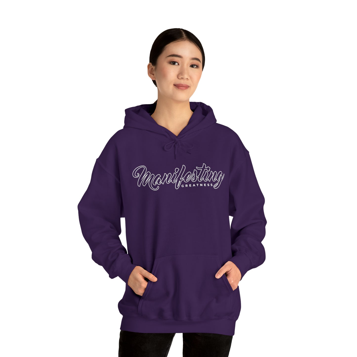 Manifesting Greatness - Unisex Heavy Blend™ Hooded Sweatshirt