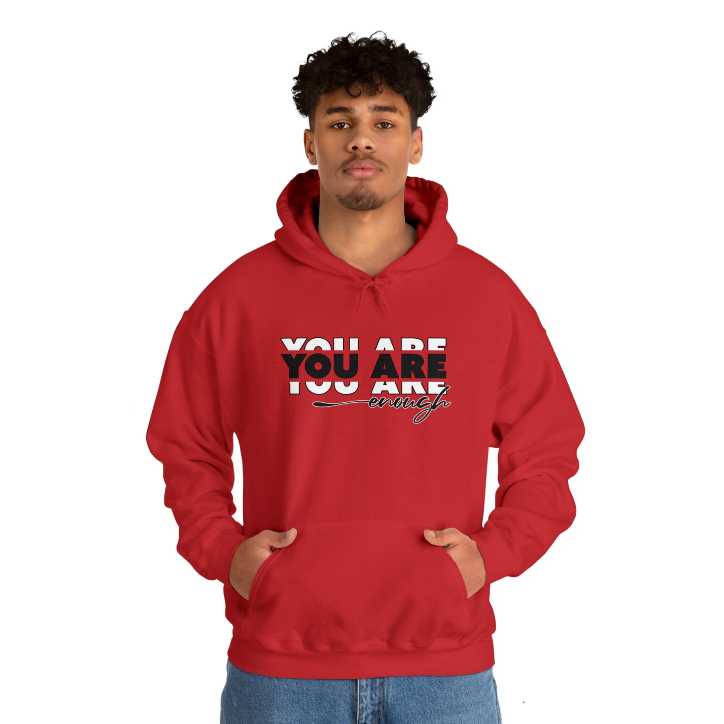 You Are Enough - Unisex Heavy Blend™ Hooded Sweatshirt