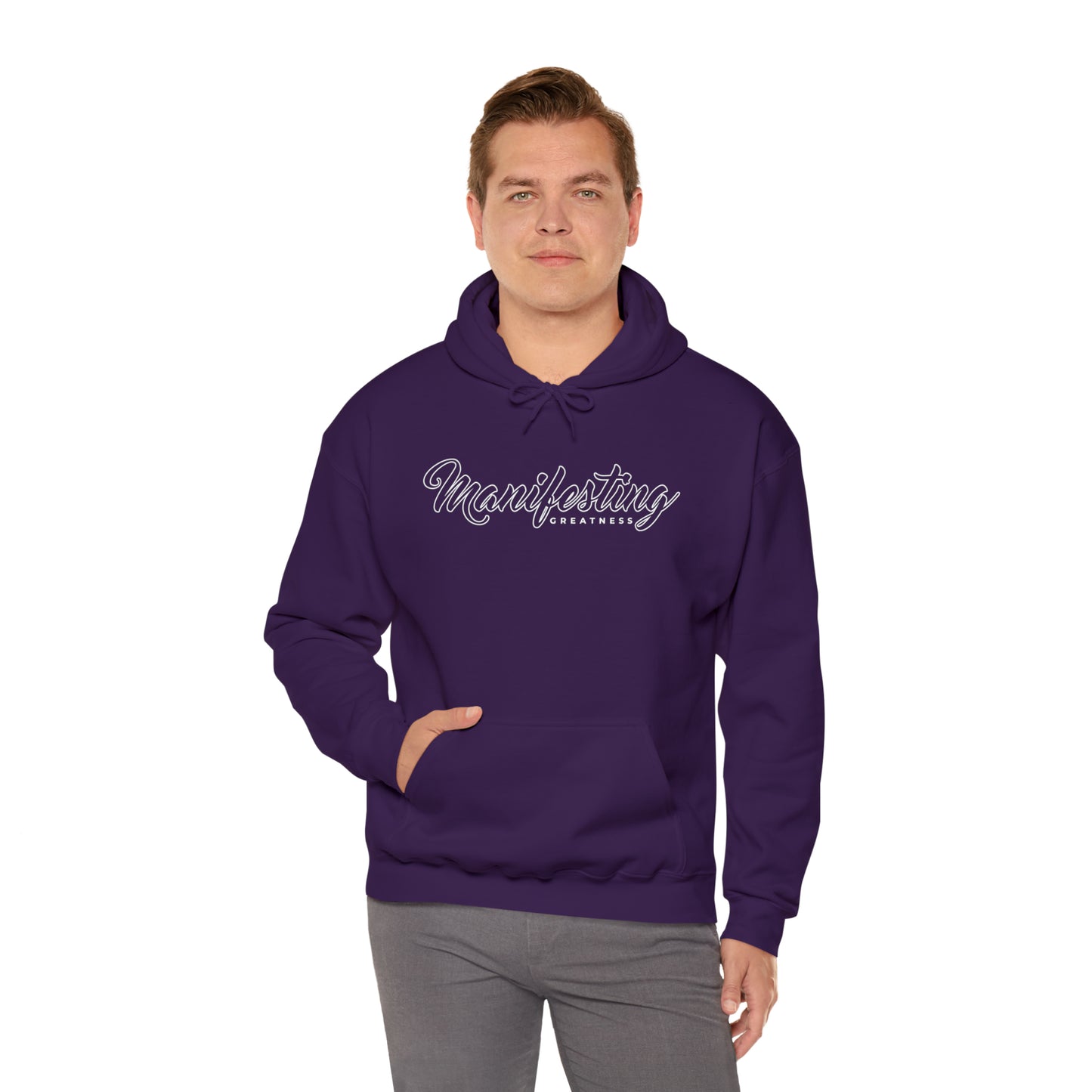 Manifesting Greatness - Unisex Heavy Blend™ Hooded Sweatshirt