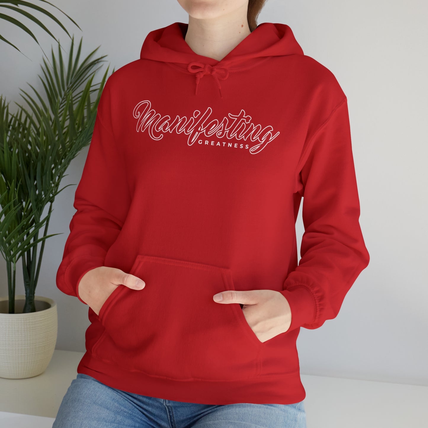 Manifesting Greatness - Unisex Heavy Blend™ Hooded Sweatshirt
