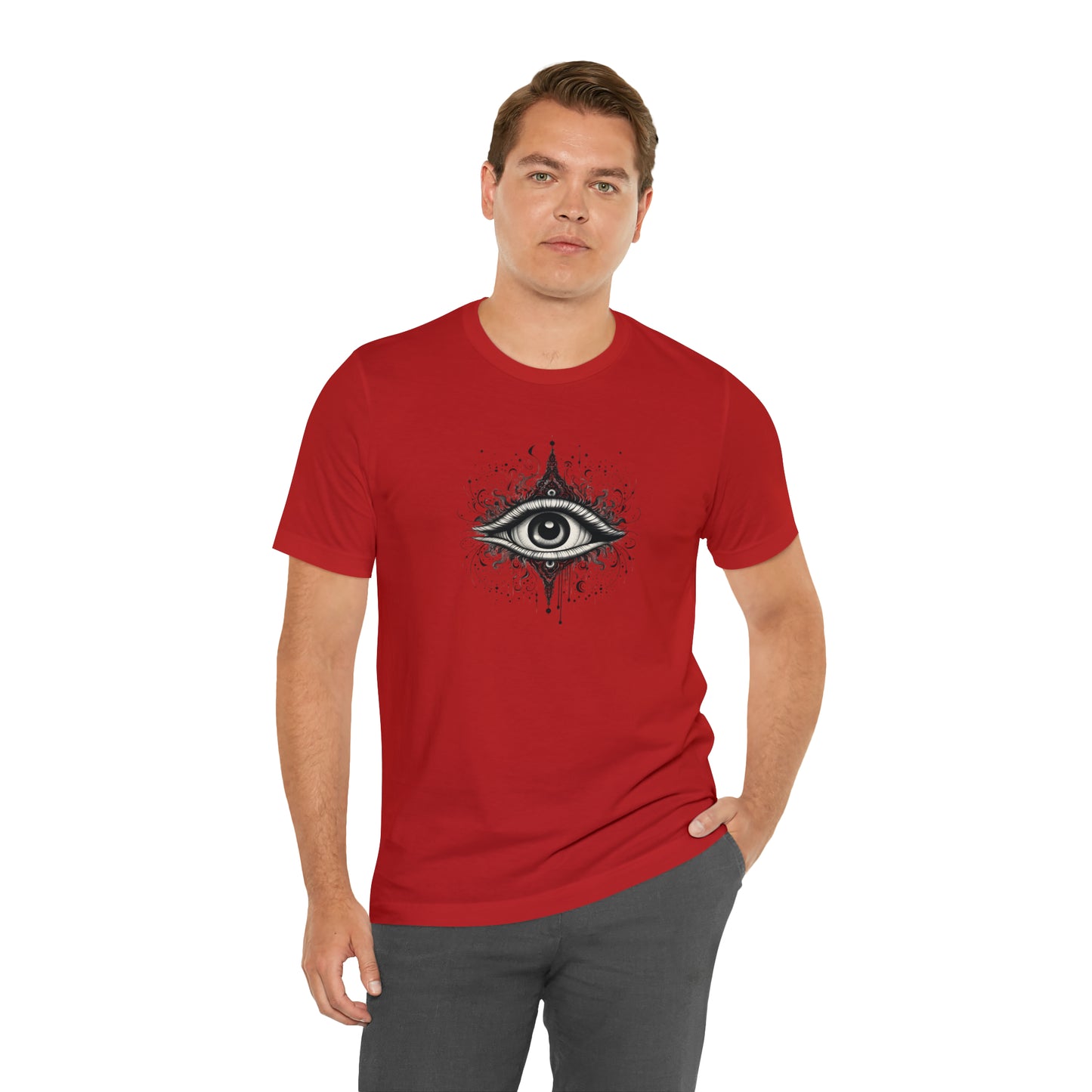 Vision is the Art of Seeing What is Invisible - Unisex Jersey Short Sleeve Tee