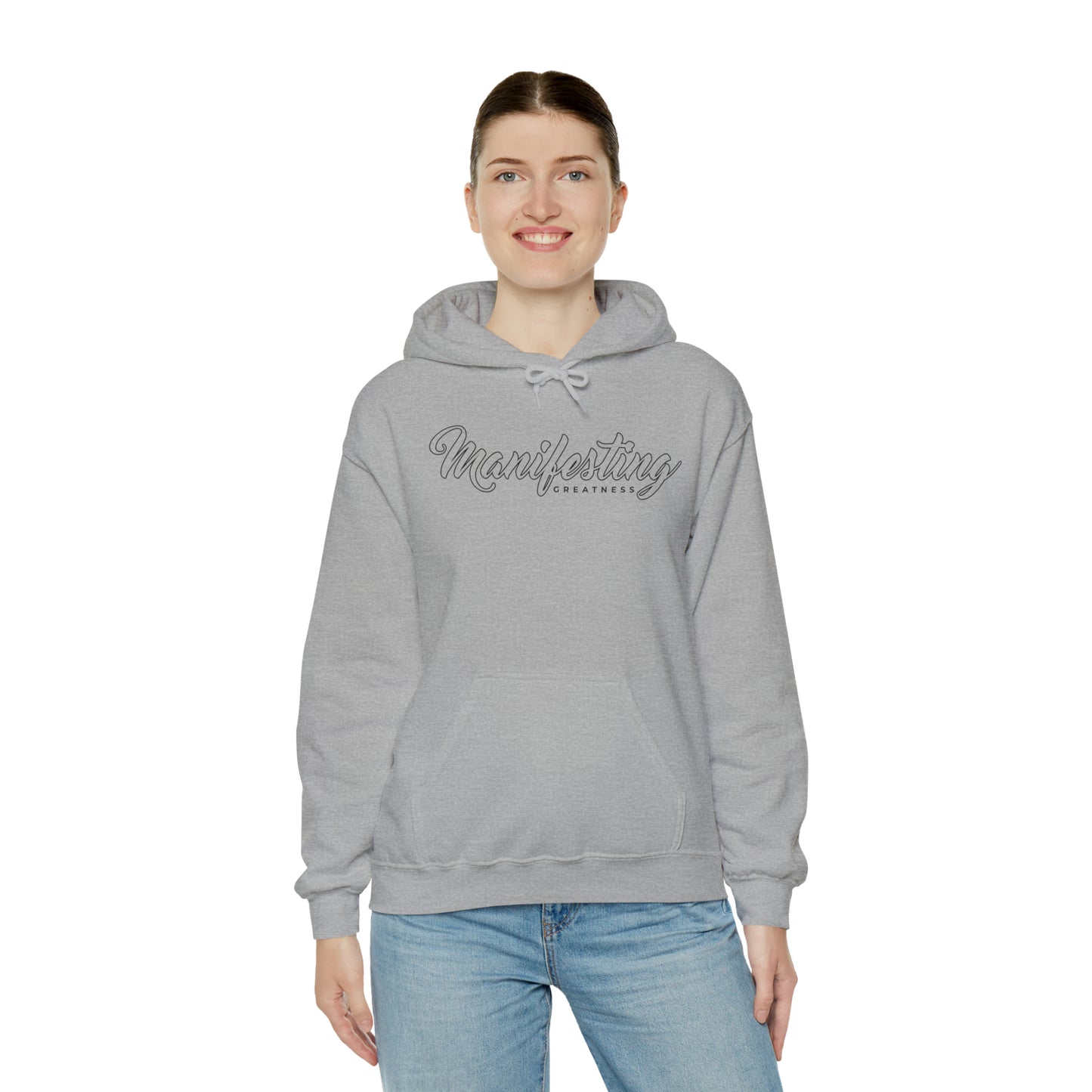 Manifesting Greatness - Unisex Heavy Blend™ Hooded Sweatshirt