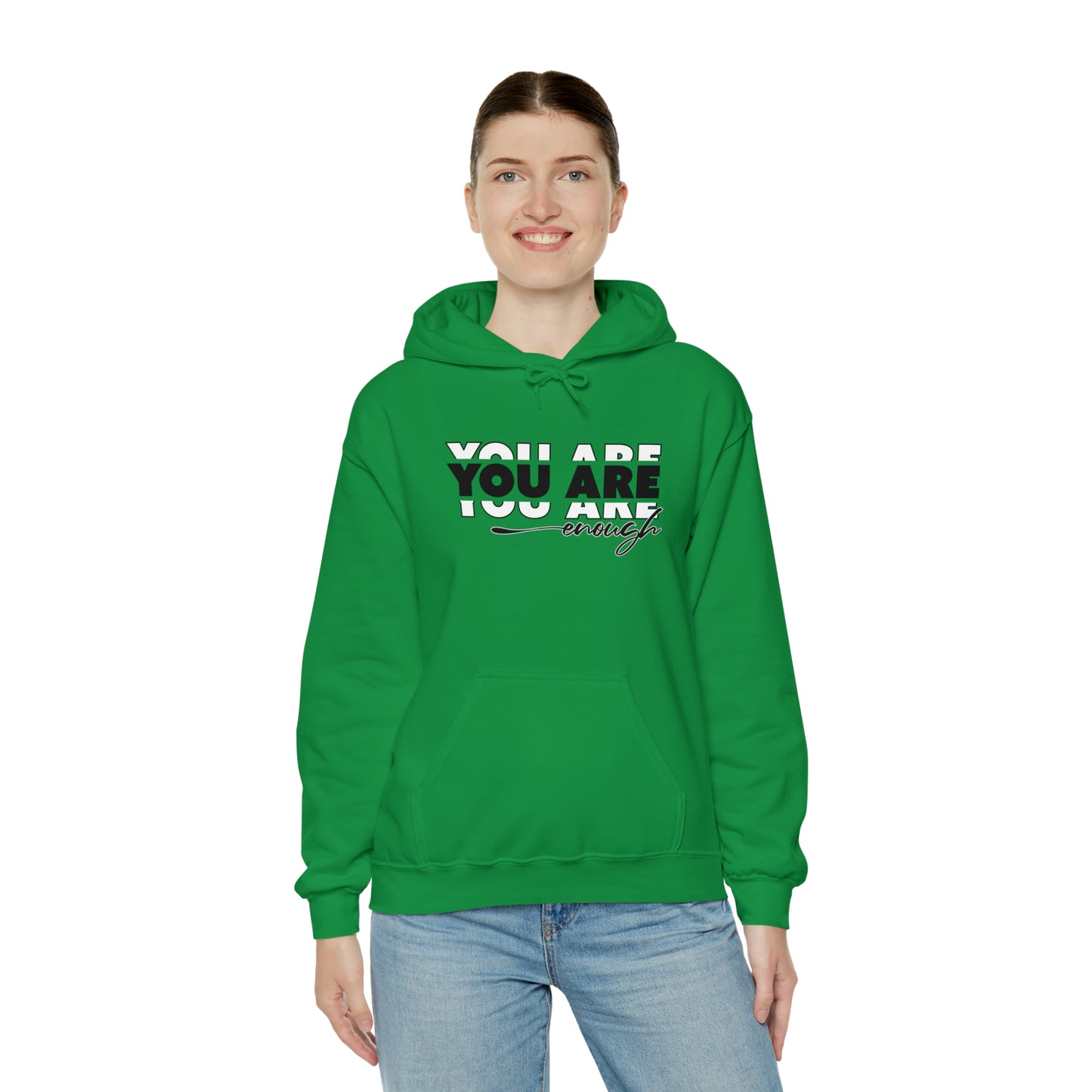 You Are Enough - Unisex Heavy Blend™ Hooded Sweatshirt