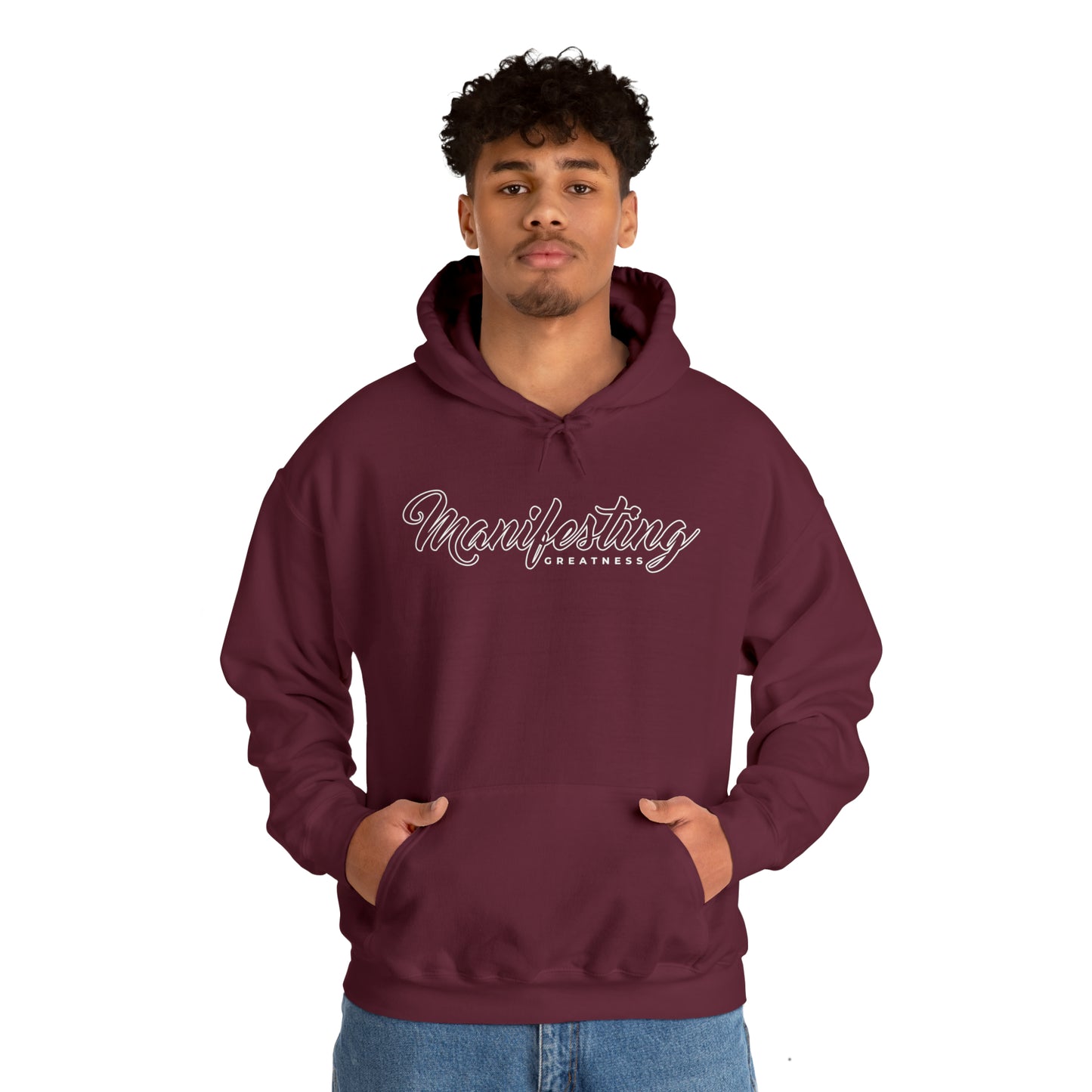 Manifesting Greatness - Unisex Heavy Blend™ Hooded Sweatshirt