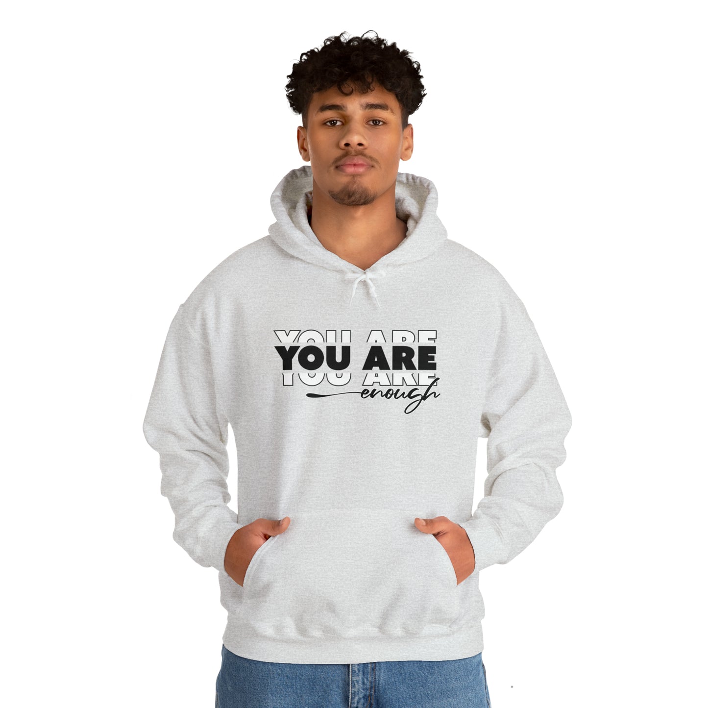 You Are Enough - Unisex Heavy Blend™ Hooded Sweatshirt