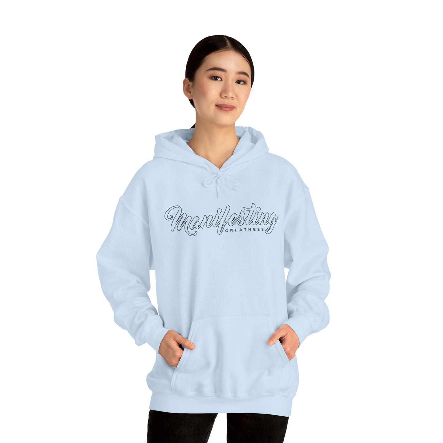 Manifesting Greatness - Unisex Heavy Blend™ Hooded Sweatshirt