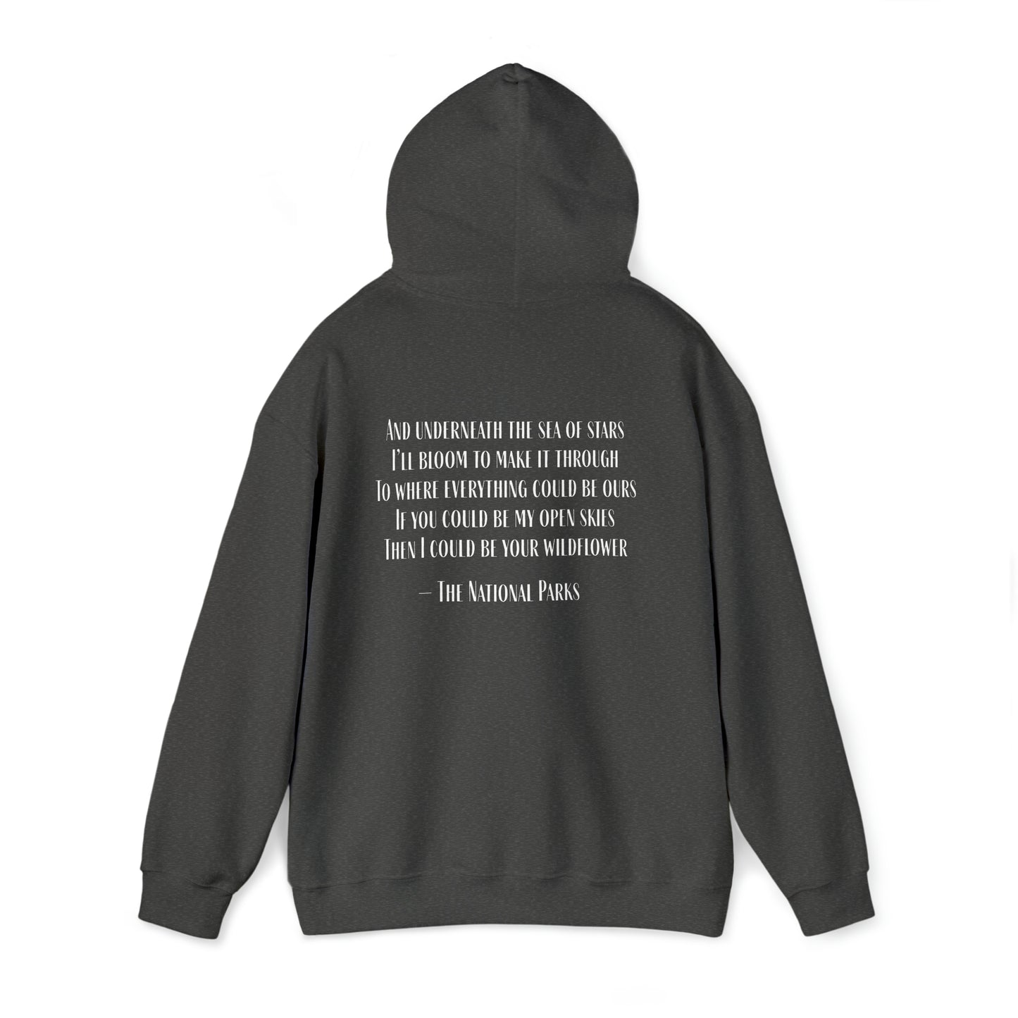 Open Skies and Wildflowers - Unisex Heavy Blend™ Hooded Sweatshirt