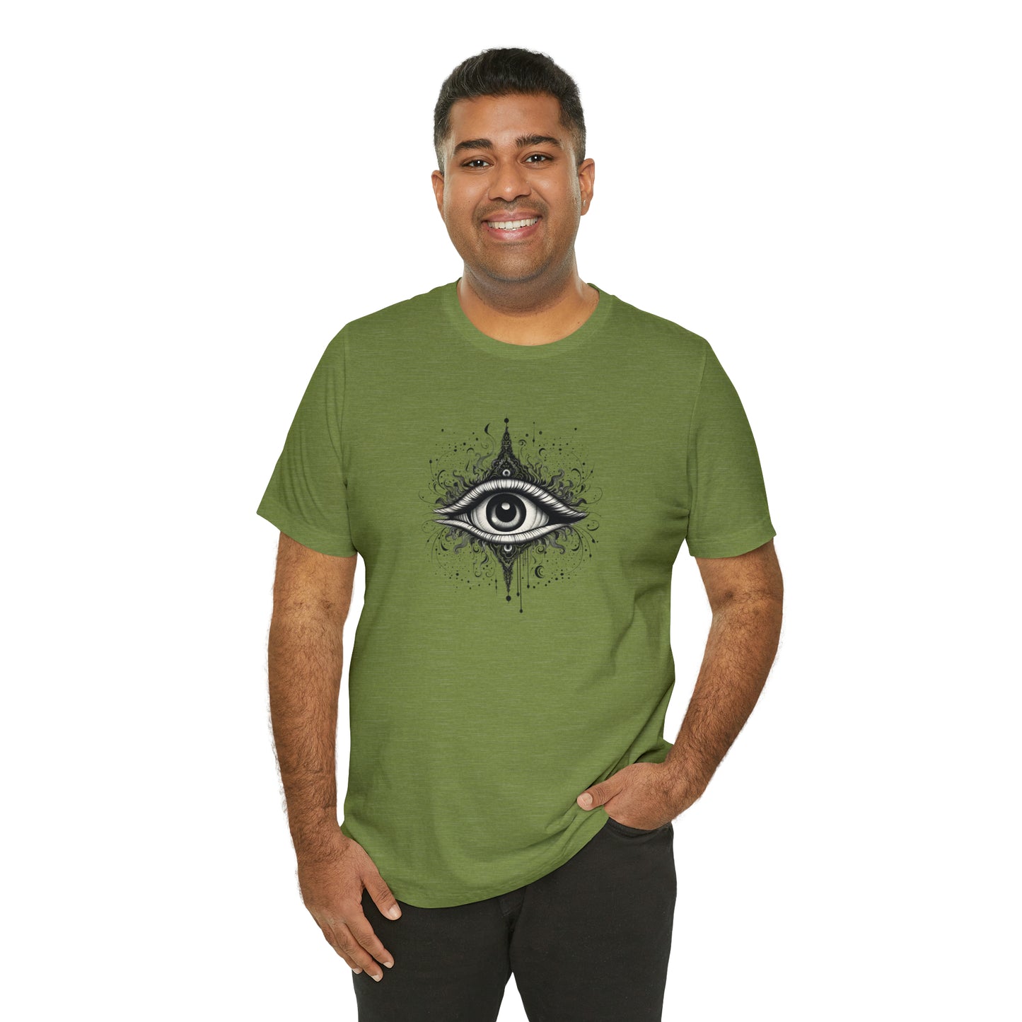 Vision is the Art of Seeing What is Invisible - Unisex Jersey Short Sleeve Tee