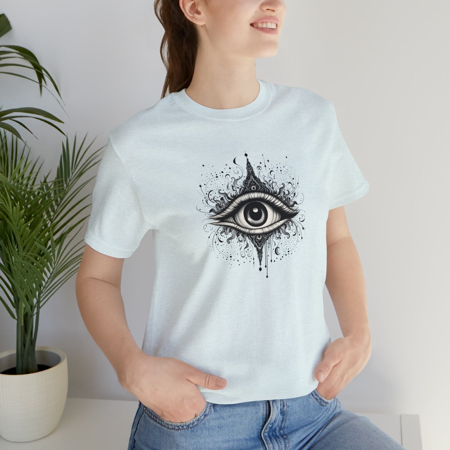 Vision is the Art of Seeing What is Invisible - Unisex Jersey Short Sleeve Tee
