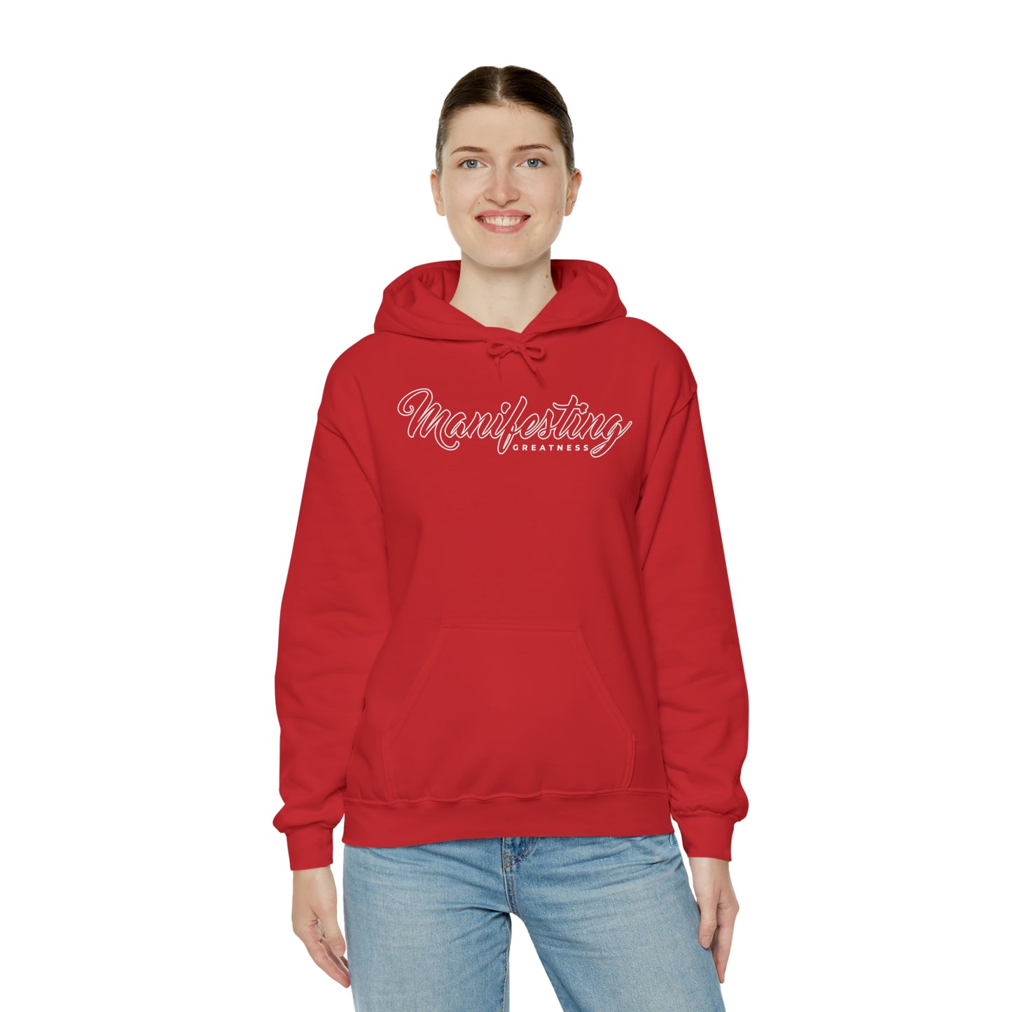 Manifesting Greatness - Unisex Heavy Blend™ Hooded Sweatshirt