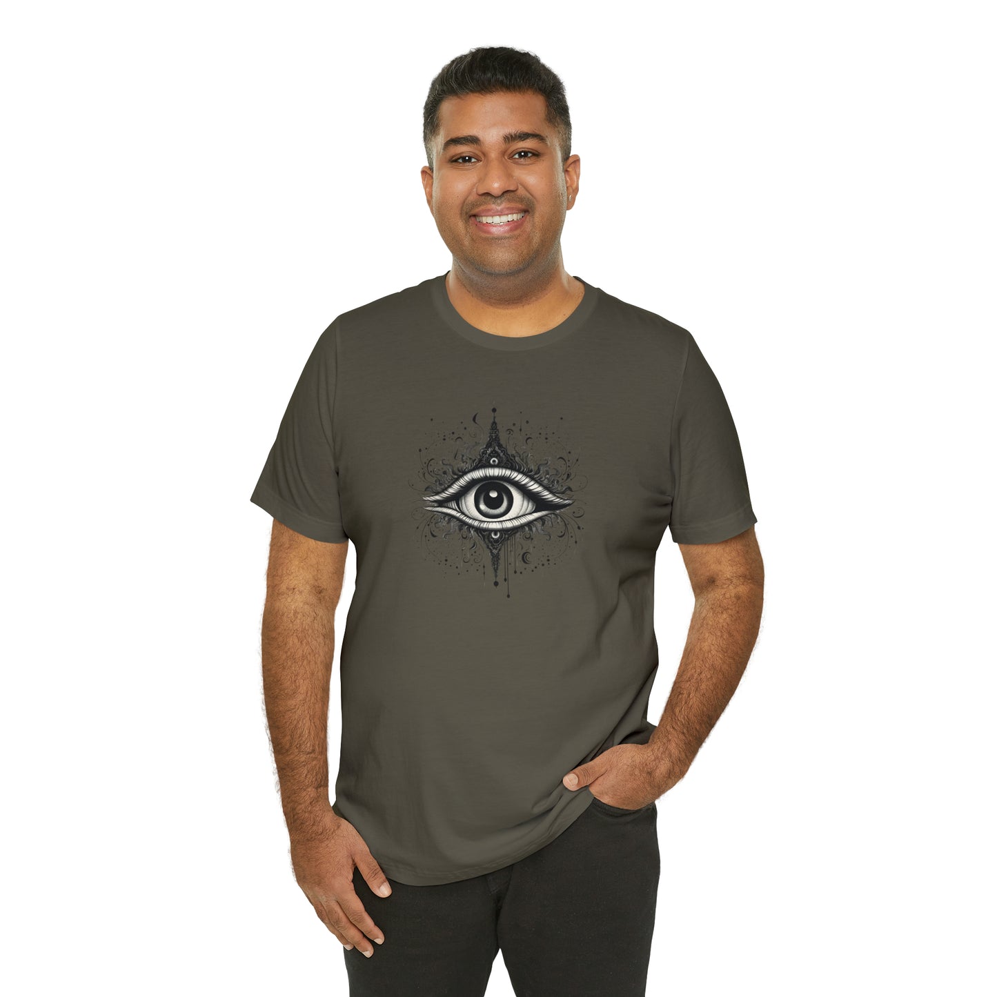 Vision is the Art of Seeing What is Invisible - Unisex Jersey Short Sleeve Tee
