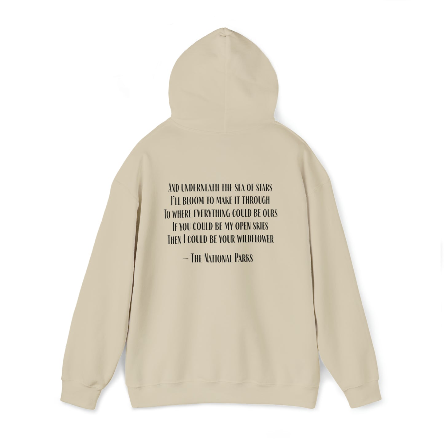Open Skies and Wildflowers - Unisex Heavy Blend™ Hooded Sweatshirt