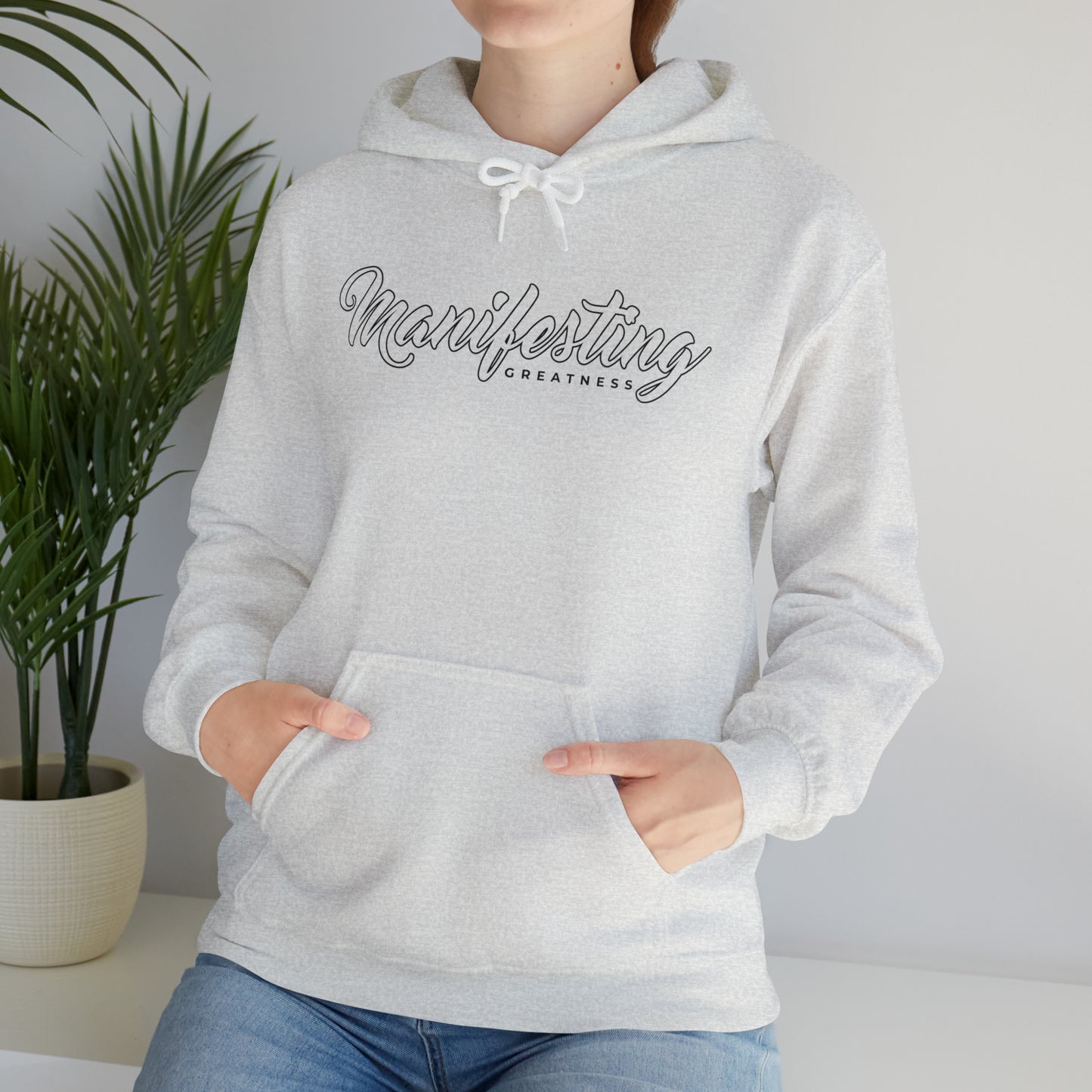 Manifesting Greatness - Unisex Heavy Blend™ Hooded Sweatshirt