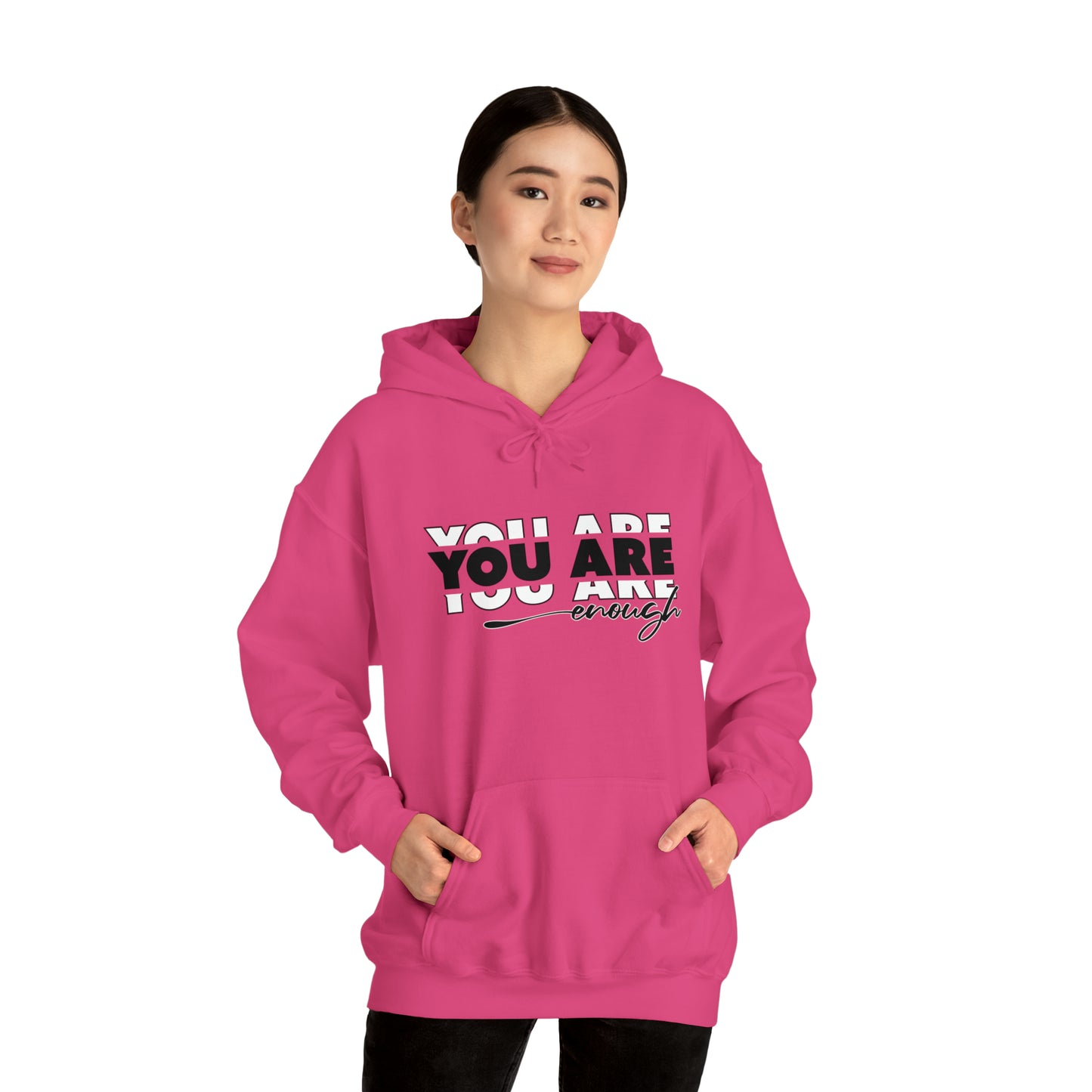 You Are Enough - Unisex Heavy Blend™ Hooded Sweatshirt