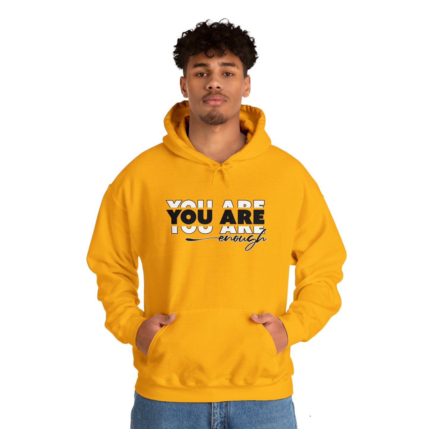 You Are Enough - Unisex Heavy Blend™ Hooded Sweatshirt