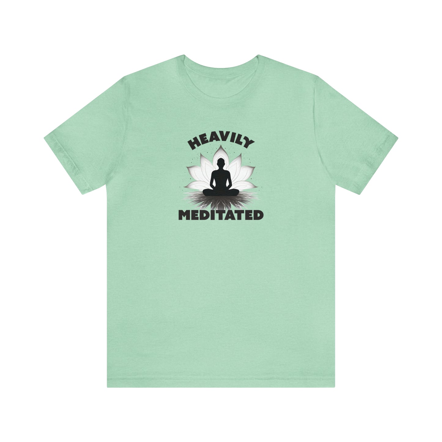 Heavily Meditated - Light Colors - Unisex Jersey Short Sleeve Tee