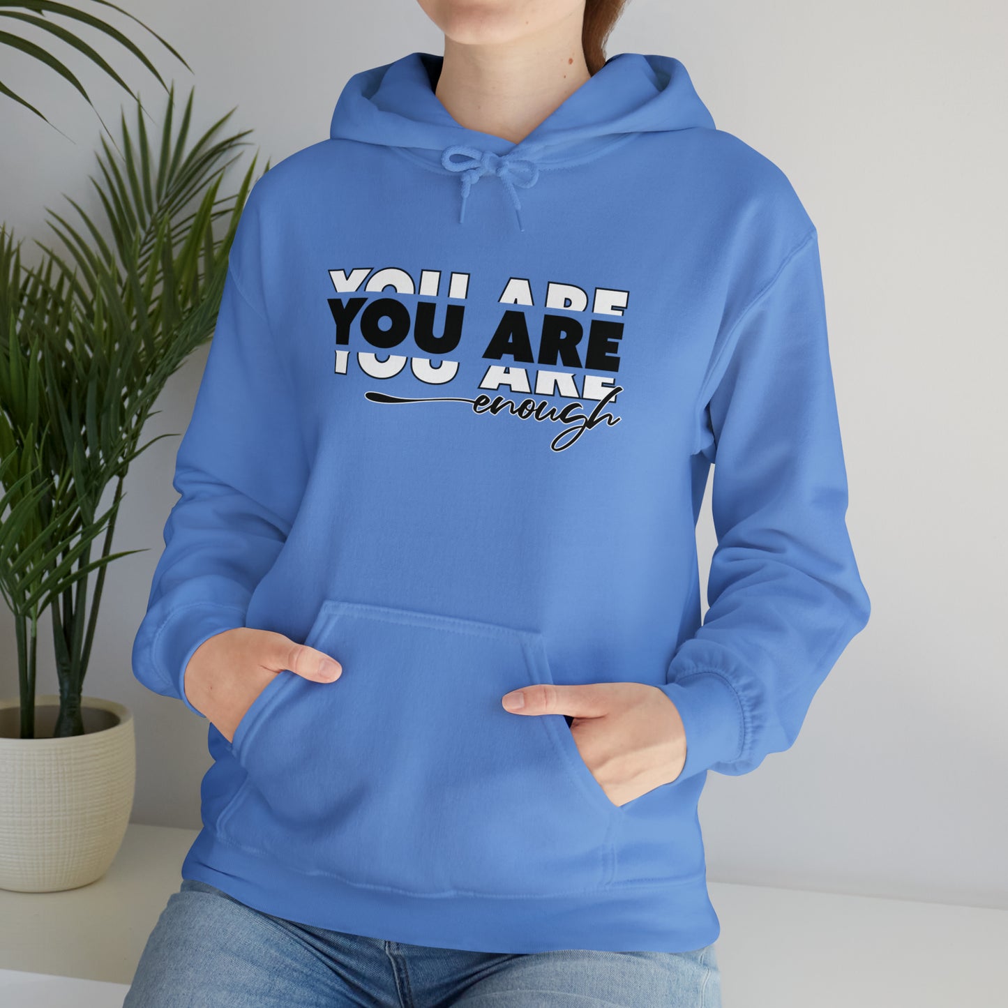 You Are Enough - Unisex Heavy Blend™ Hooded Sweatshirt