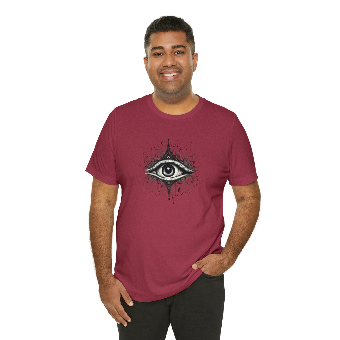 Vision is the Art of Seeing What is Invisible - Unisex Jersey Short Sleeve Tee