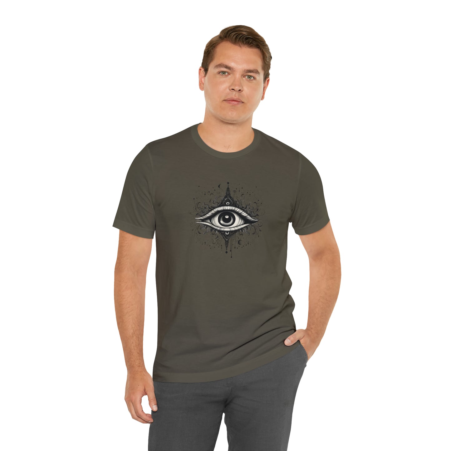 Vision is the Art of Seeing What is Invisible - Unisex Jersey Short Sleeve Tee